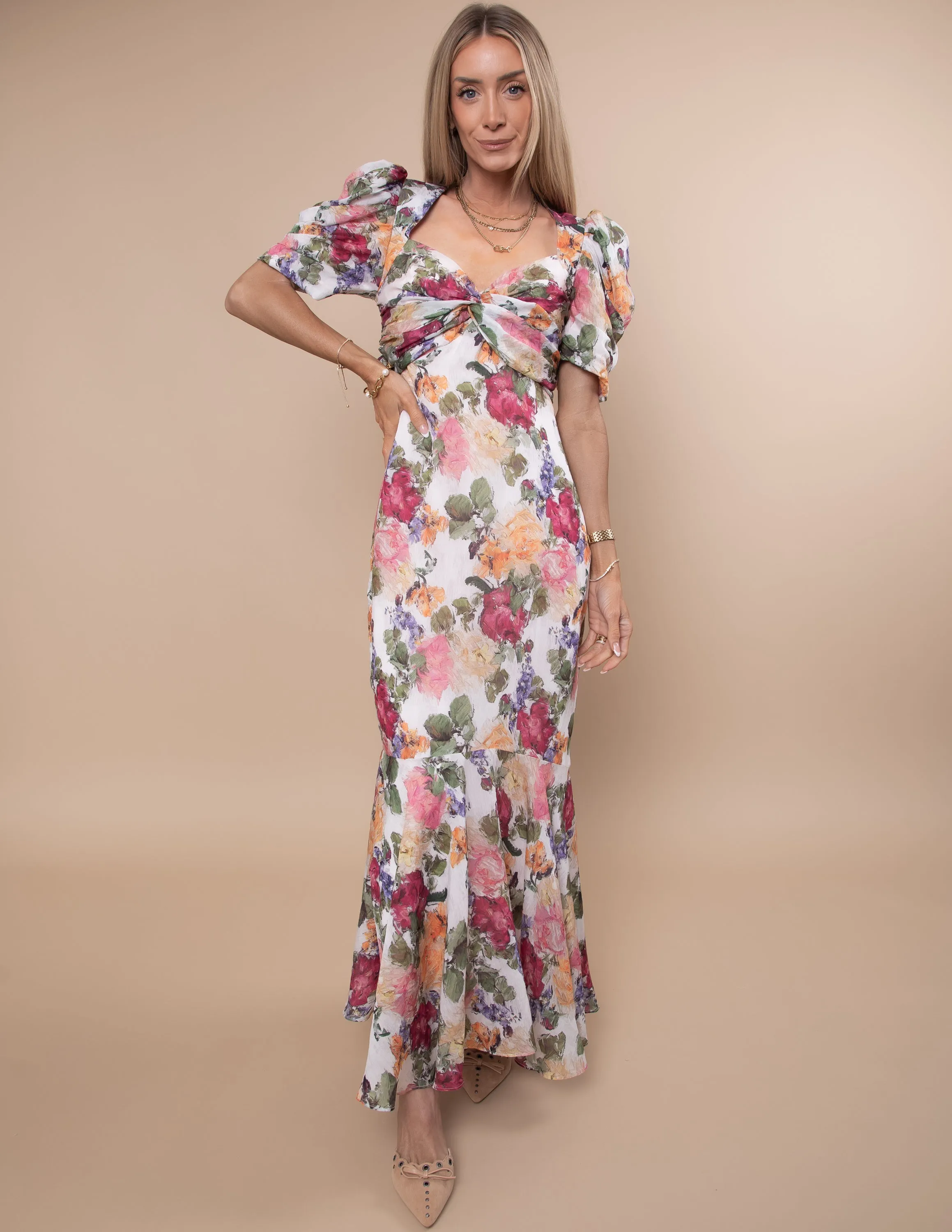 Cameron Floral Dress sold by Shop Stevie
