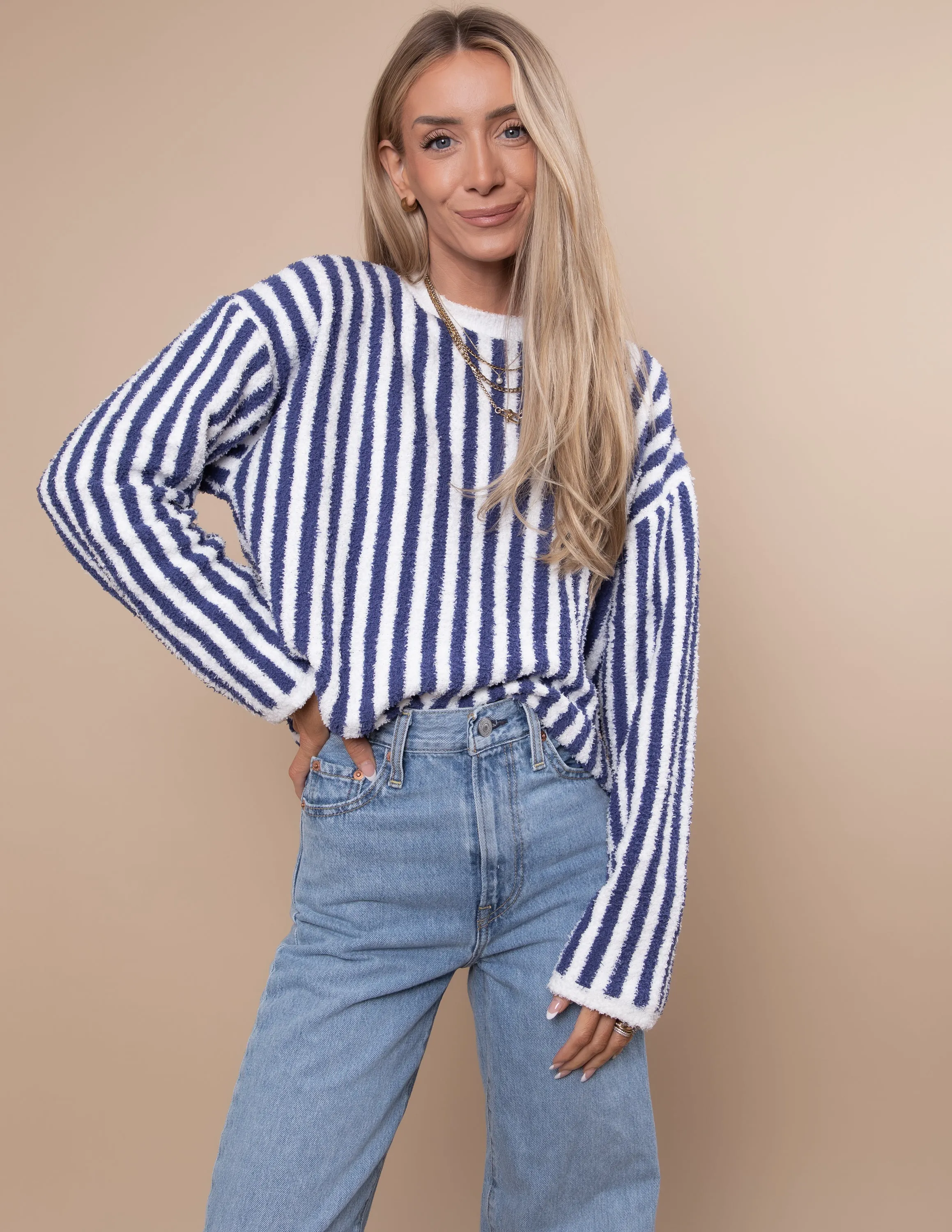 Bri Striped Sweater sold by Shop Stevie product image thumbnail 2