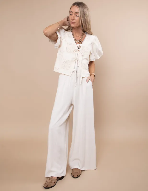Meret Wide Leg Pants sold by Shop Stevie
