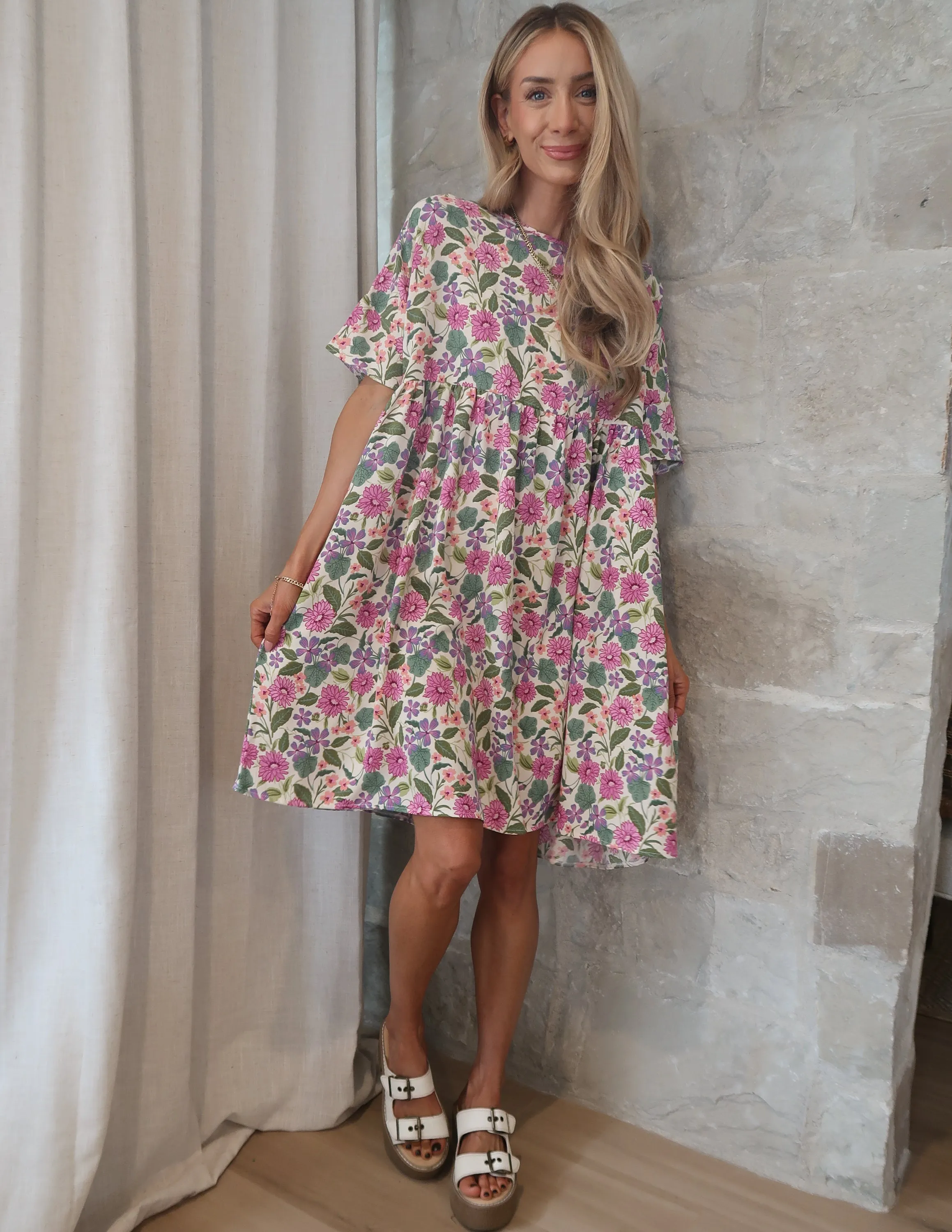 Maya Floral Dress sold by Shop Stevie product image thumbnail 5