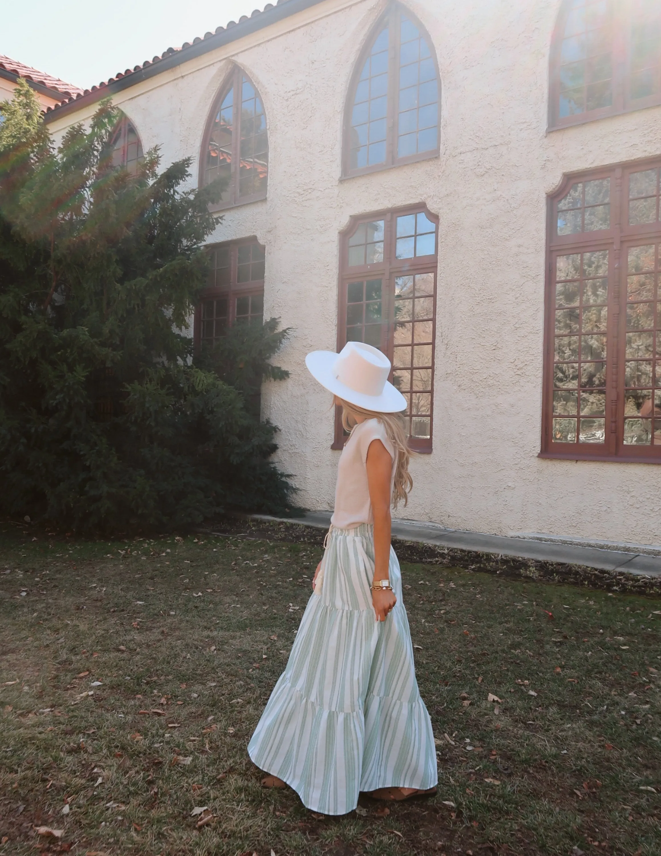 Kira Striped Maxi Skirt sold by Shop Stevie product image thumbnail 3