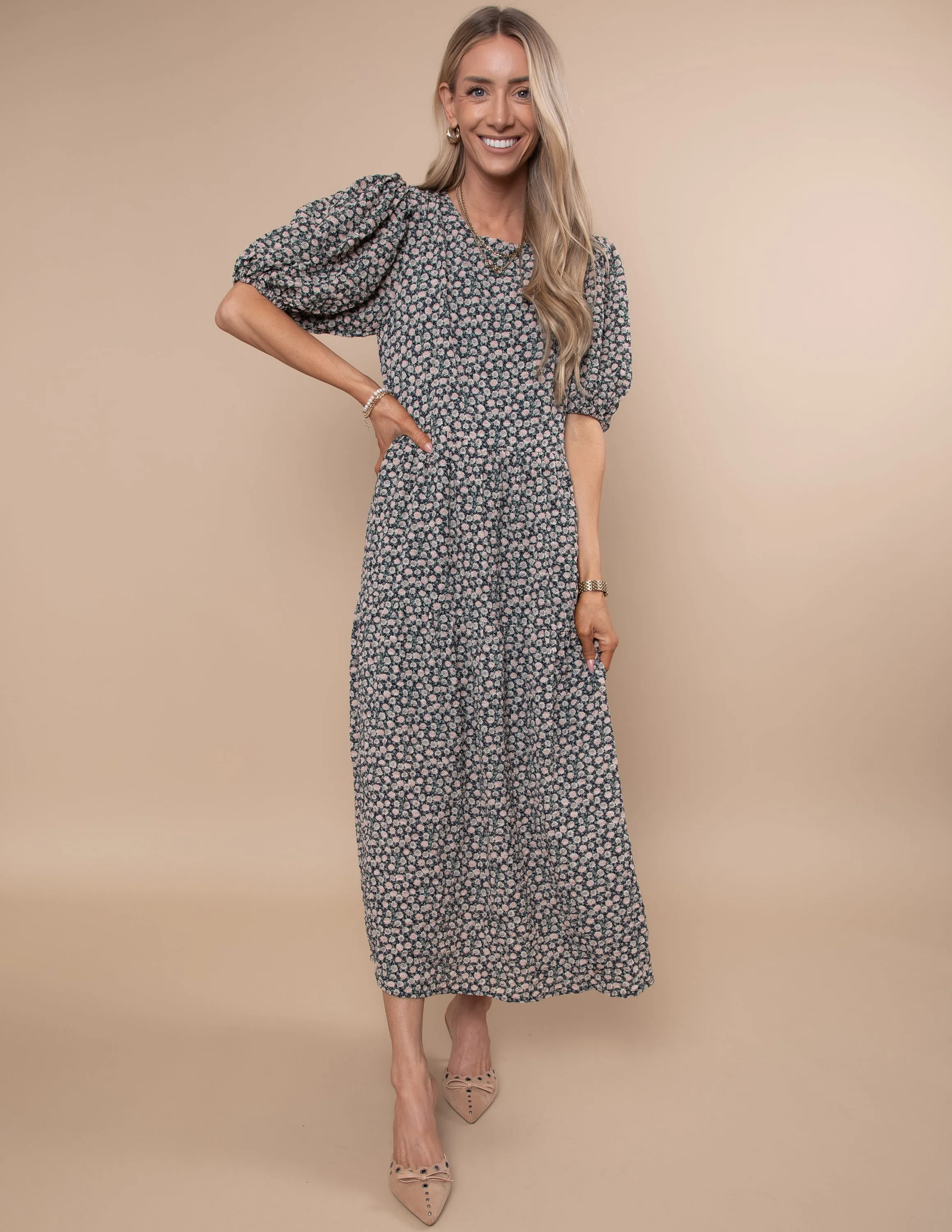 Morgan Floral Dress sold by Shop Stevie product image thumbnail 2