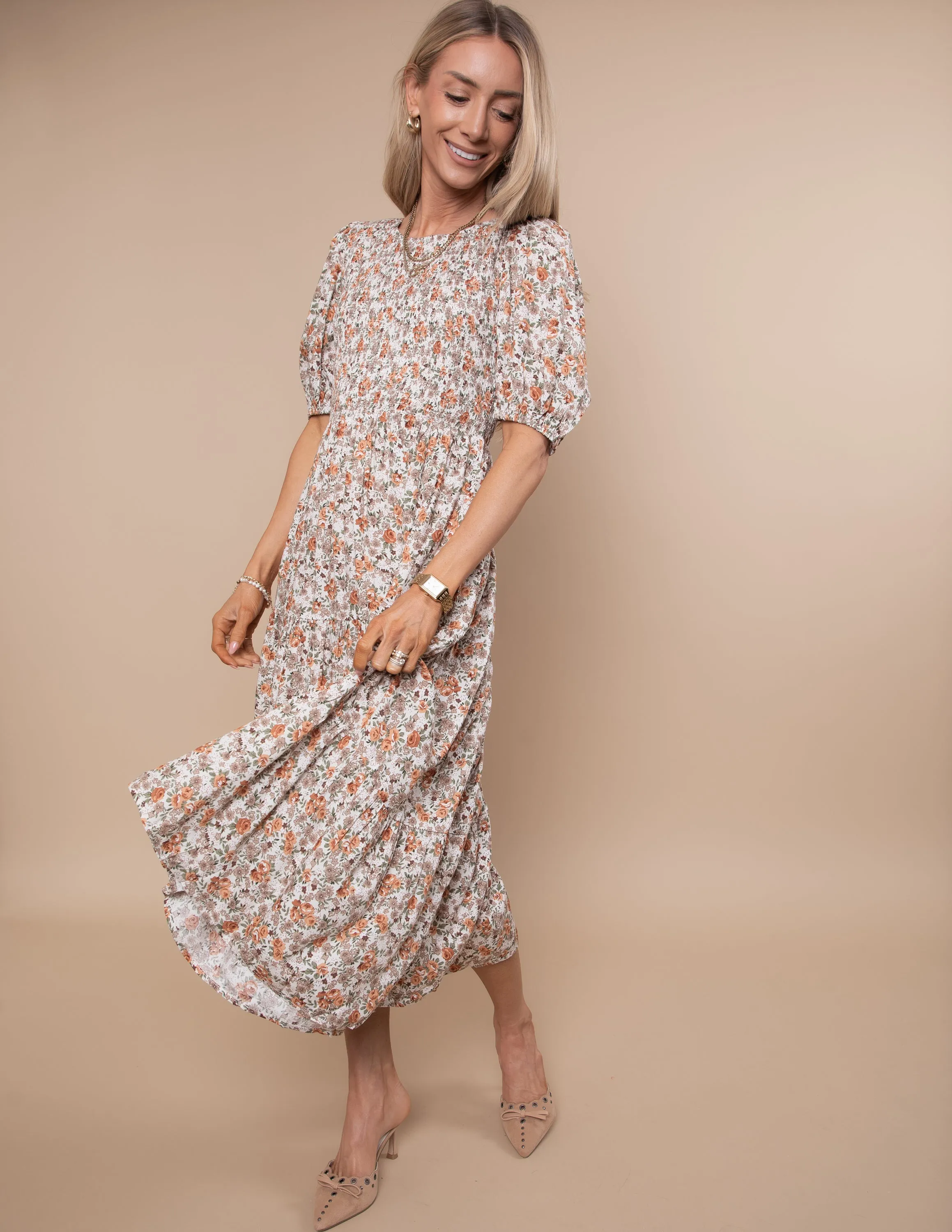 Gracie Midi Dress sold by Shop Stevie