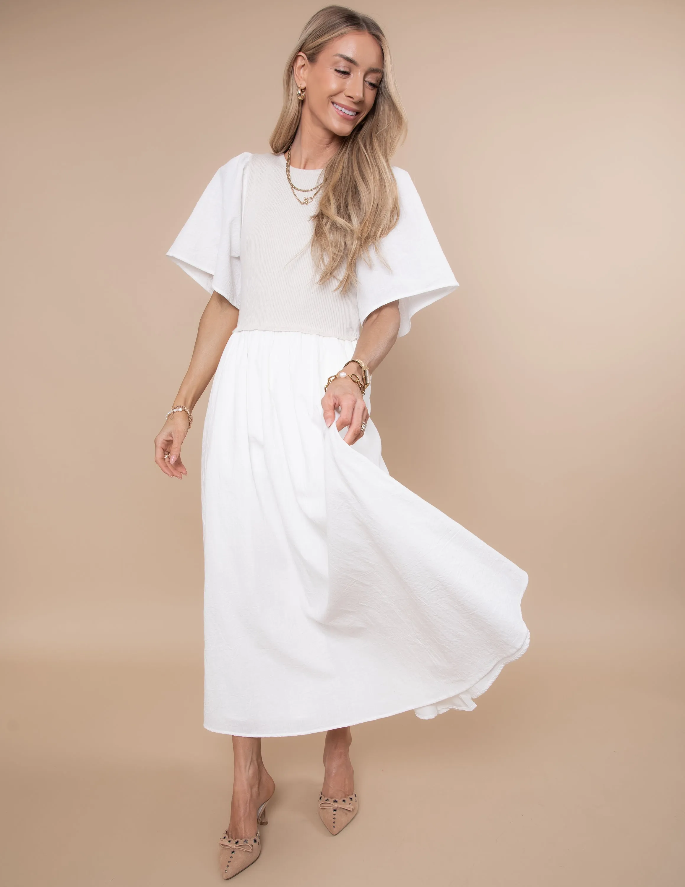 Michelle Midi Dress sold by Shop Stevie