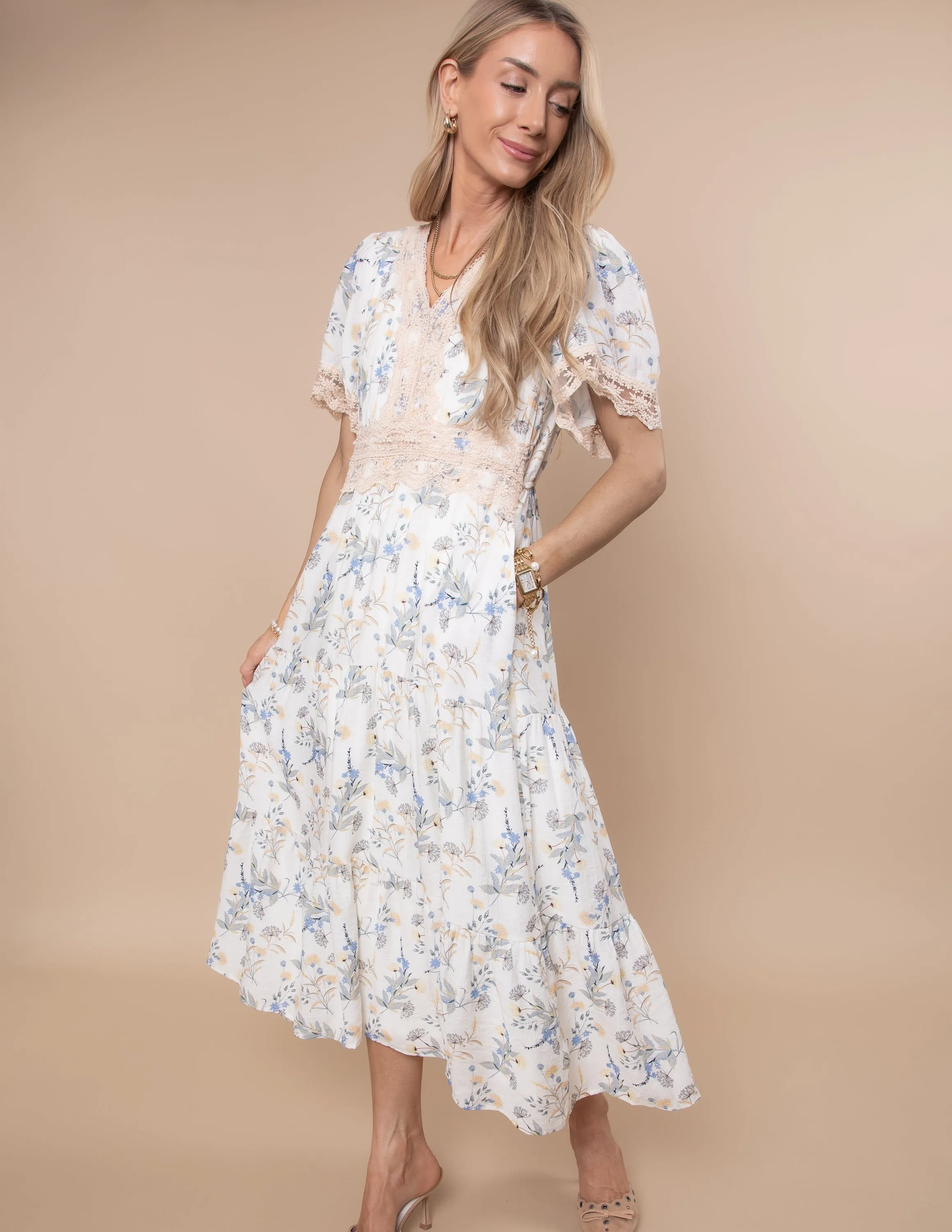 Anna Floral Dress sold by Shop Stevie product image thumbnail 2