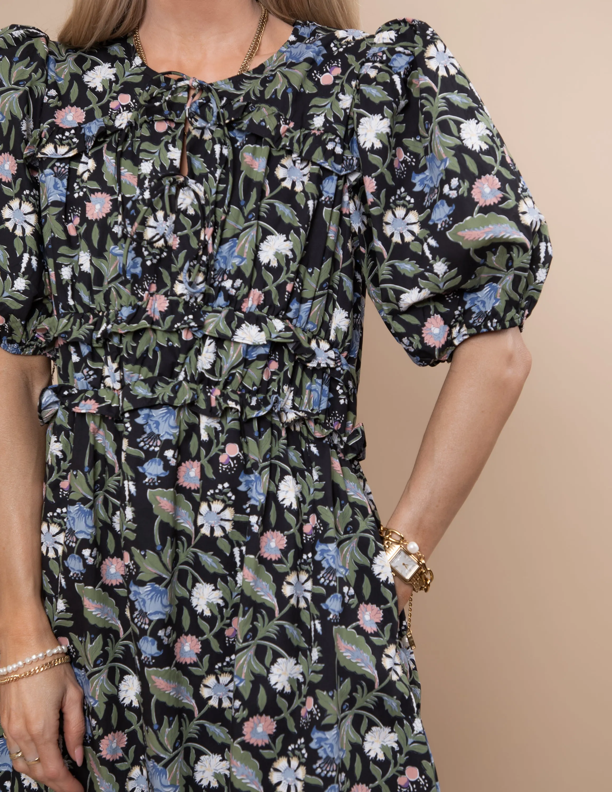 Becca Floral Dress sold by Shop Stevie product image thumbnail 3