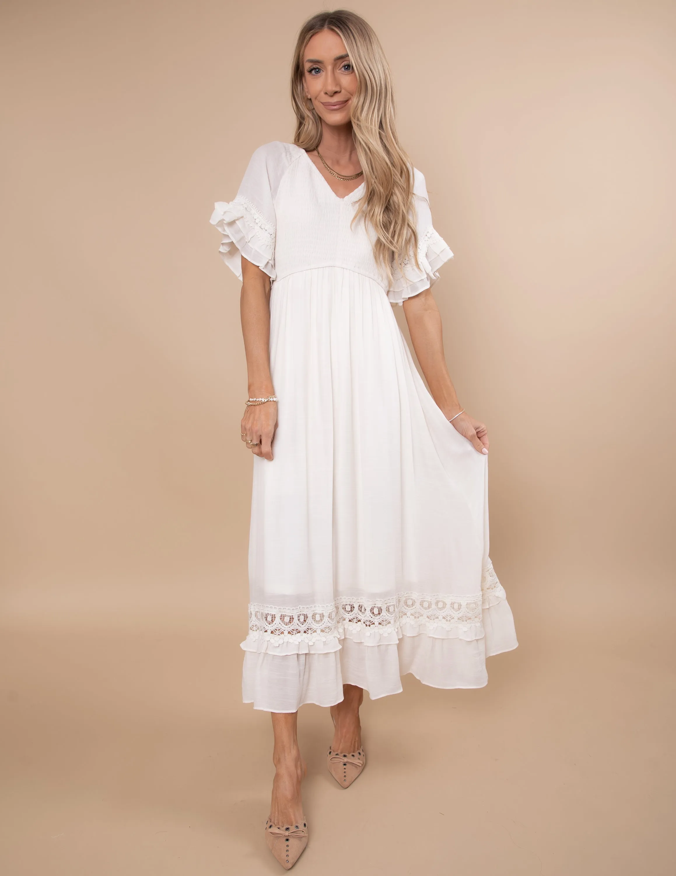 Athena Midi Dress sold by Shop Stevie