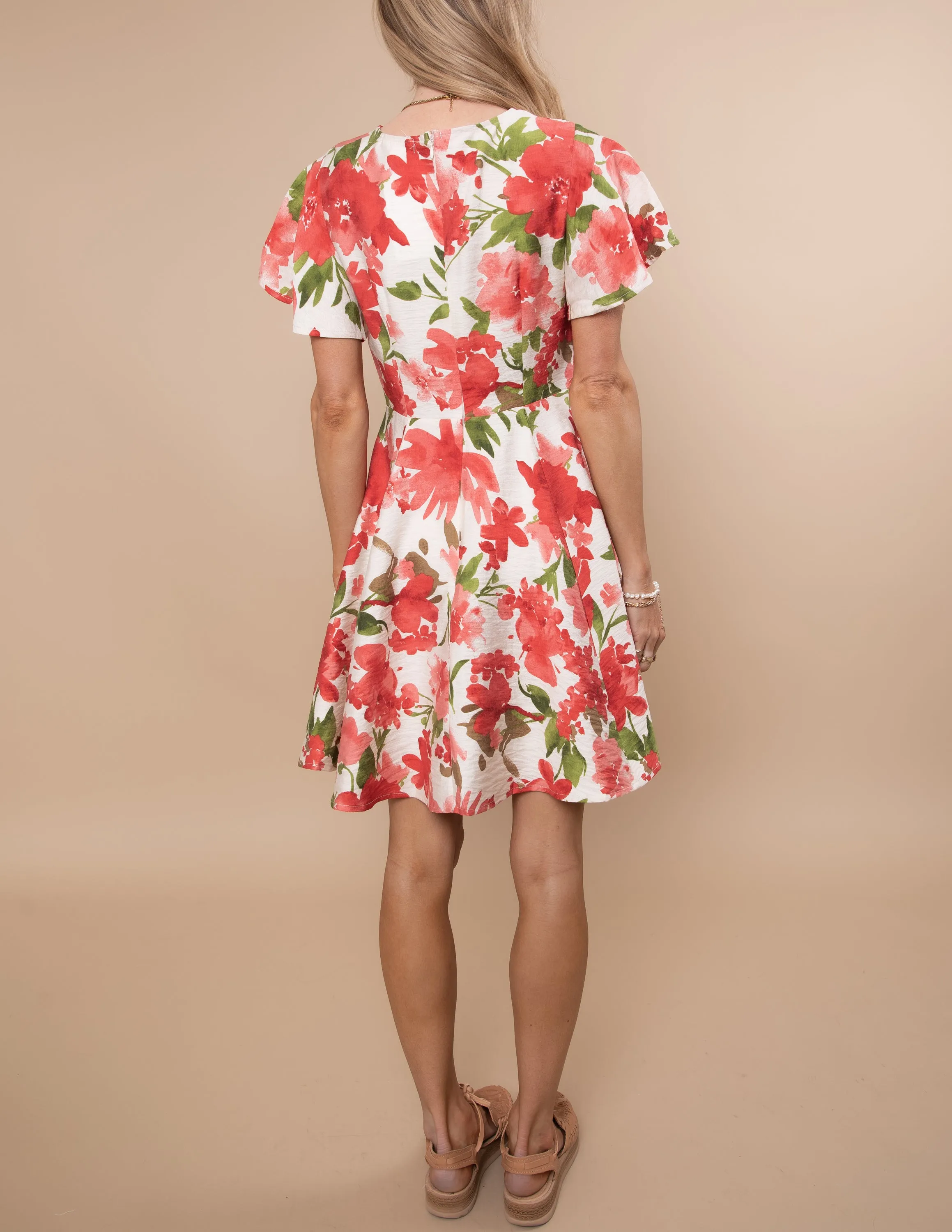 Charlene Floral Dress sold by Shop Stevie product image thumbnail 5
