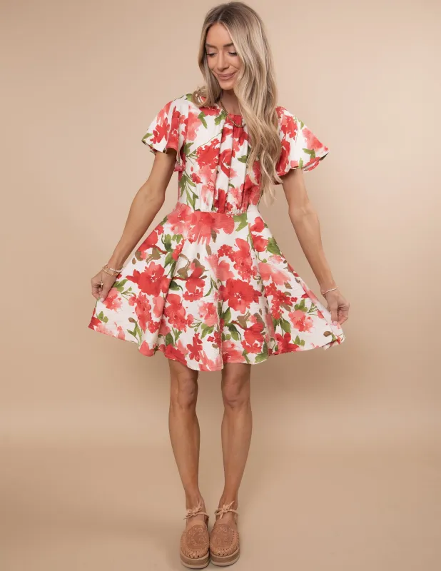 Charlene Floral Dress sold by Shop Stevie