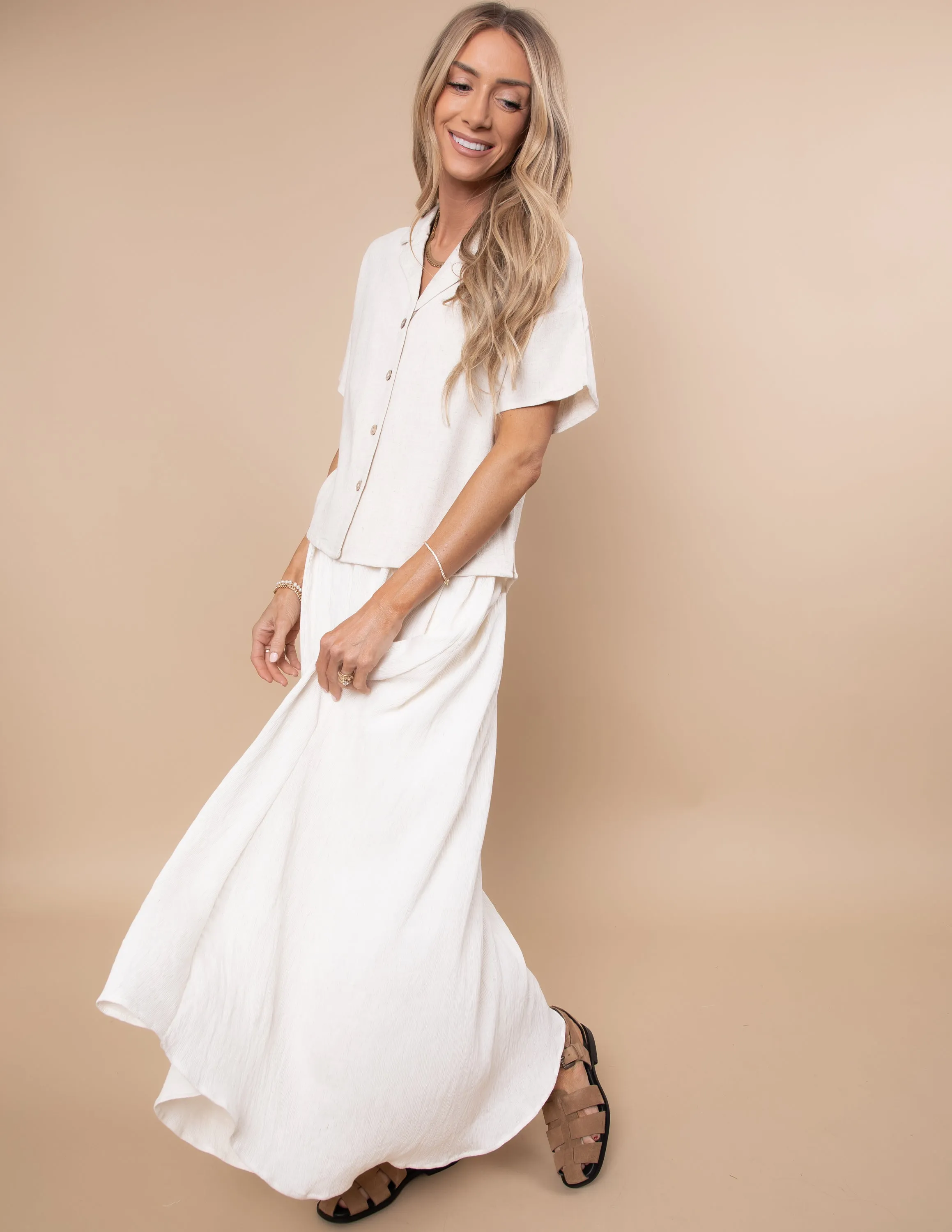 Federica Midi Skirt sold by Shop Stevie product image thumbnail 4