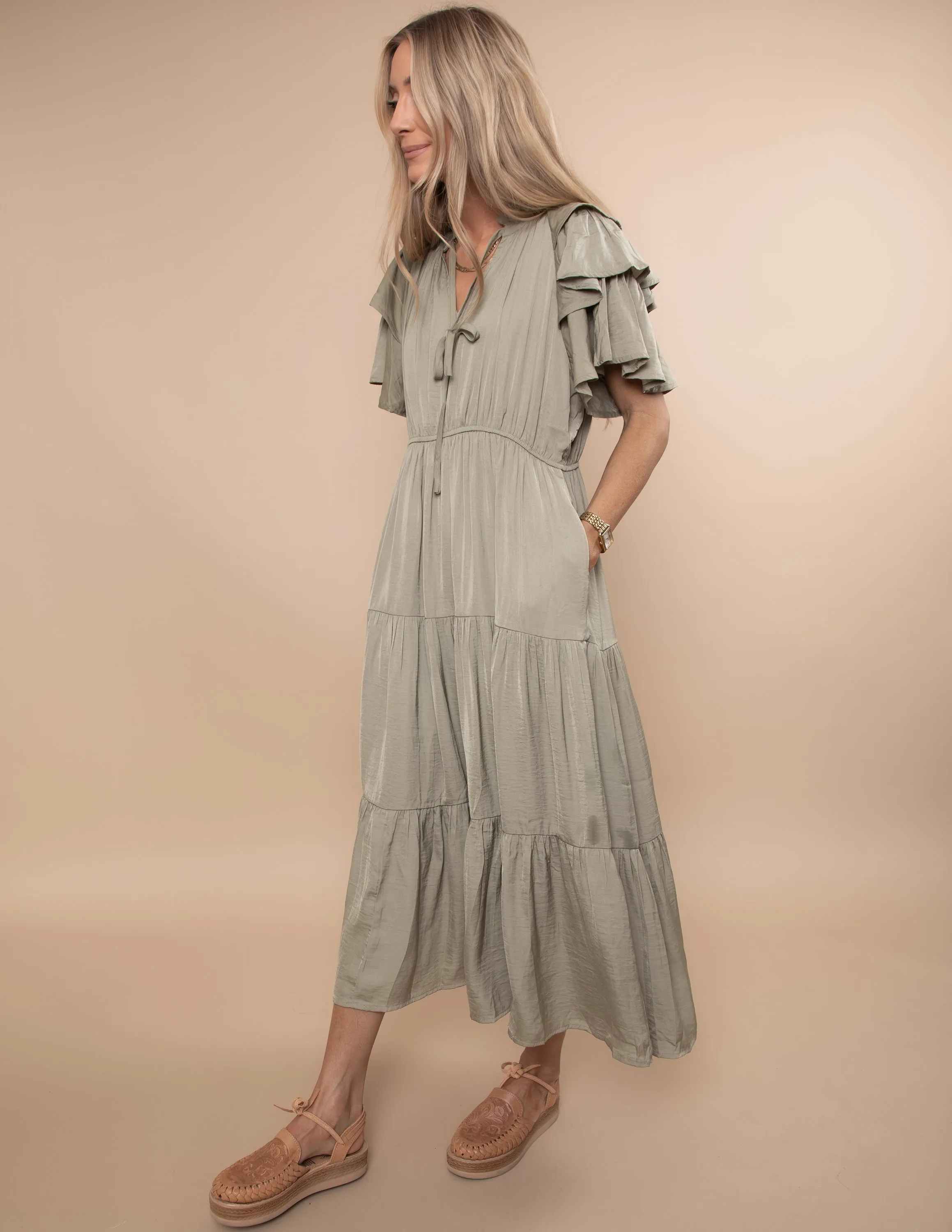 Leah Midi Dress sold by Shop Stevie product image thumbnail 2