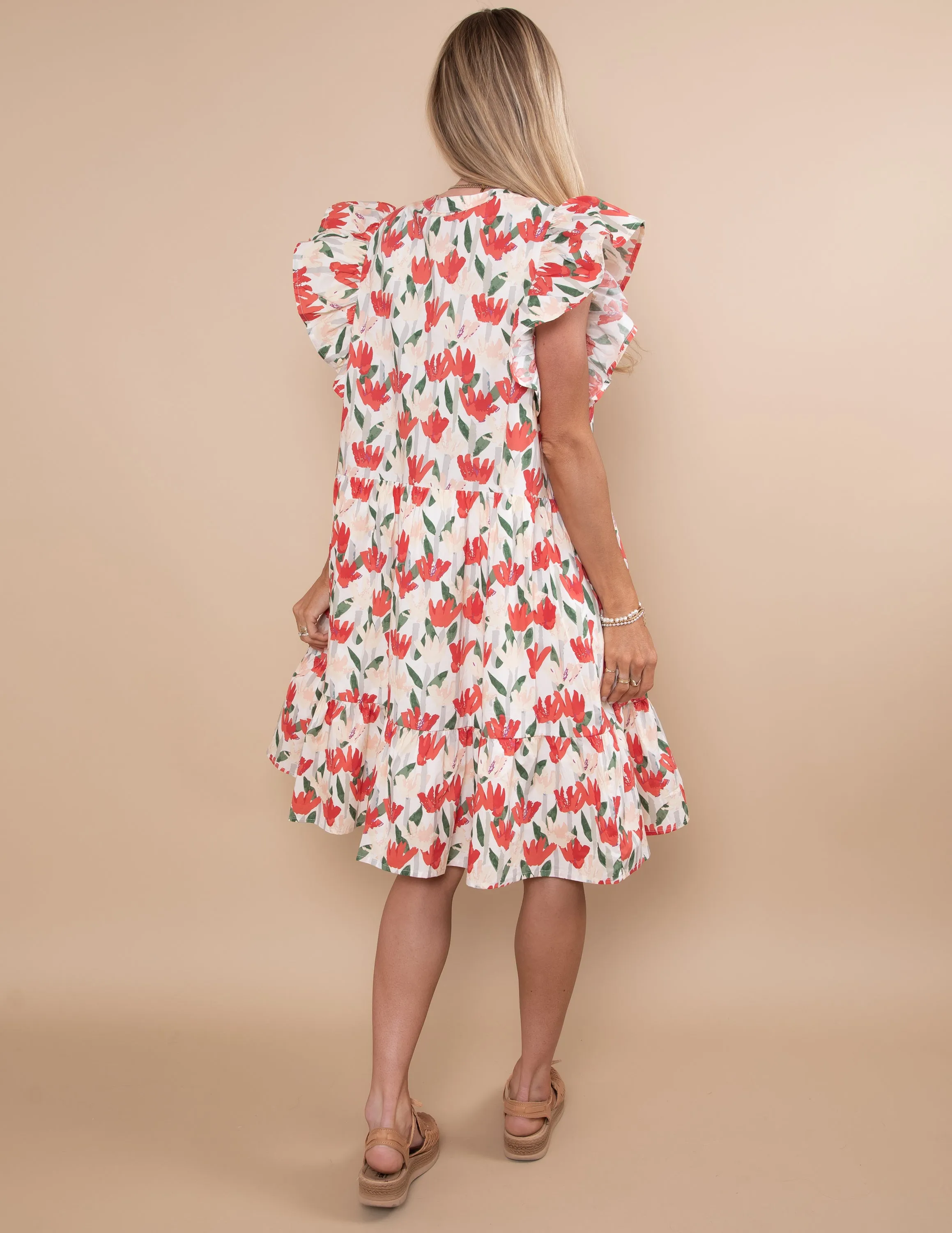 Marian Floral Dress sold by Shop Stevie product image thumbnail 4