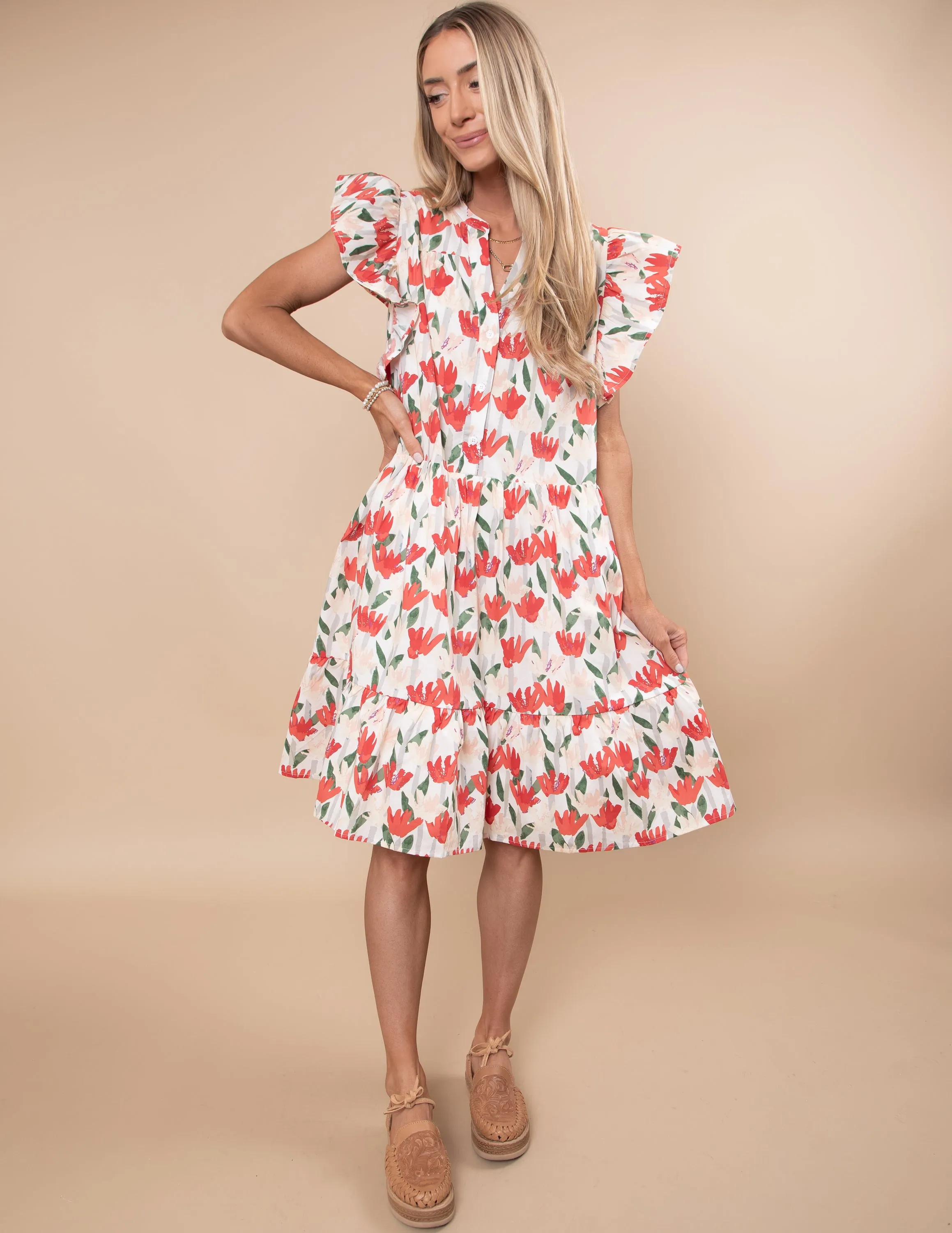 Marian Floral Dress sold by Shop Stevie