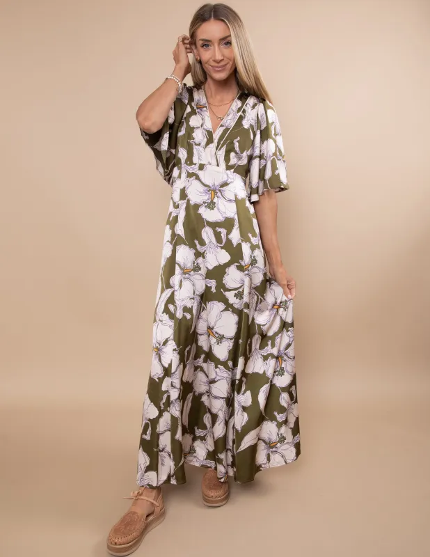 Adriana Cross-Over Dress sold by Shop Stevie