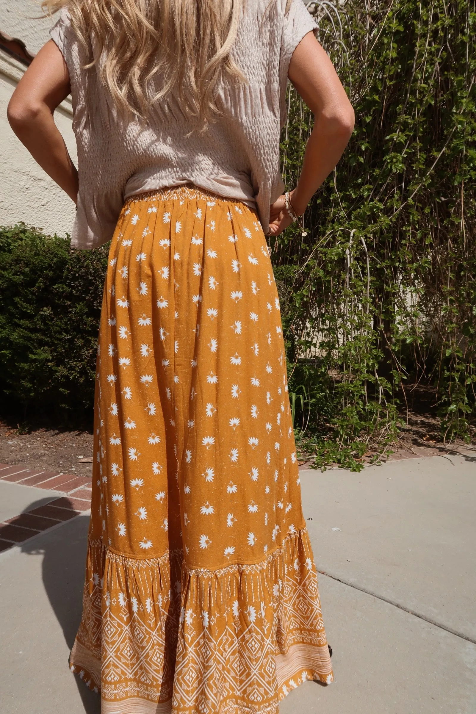 Boho Maxi Skirt sold by Shop Stevie product image thumbnail 3