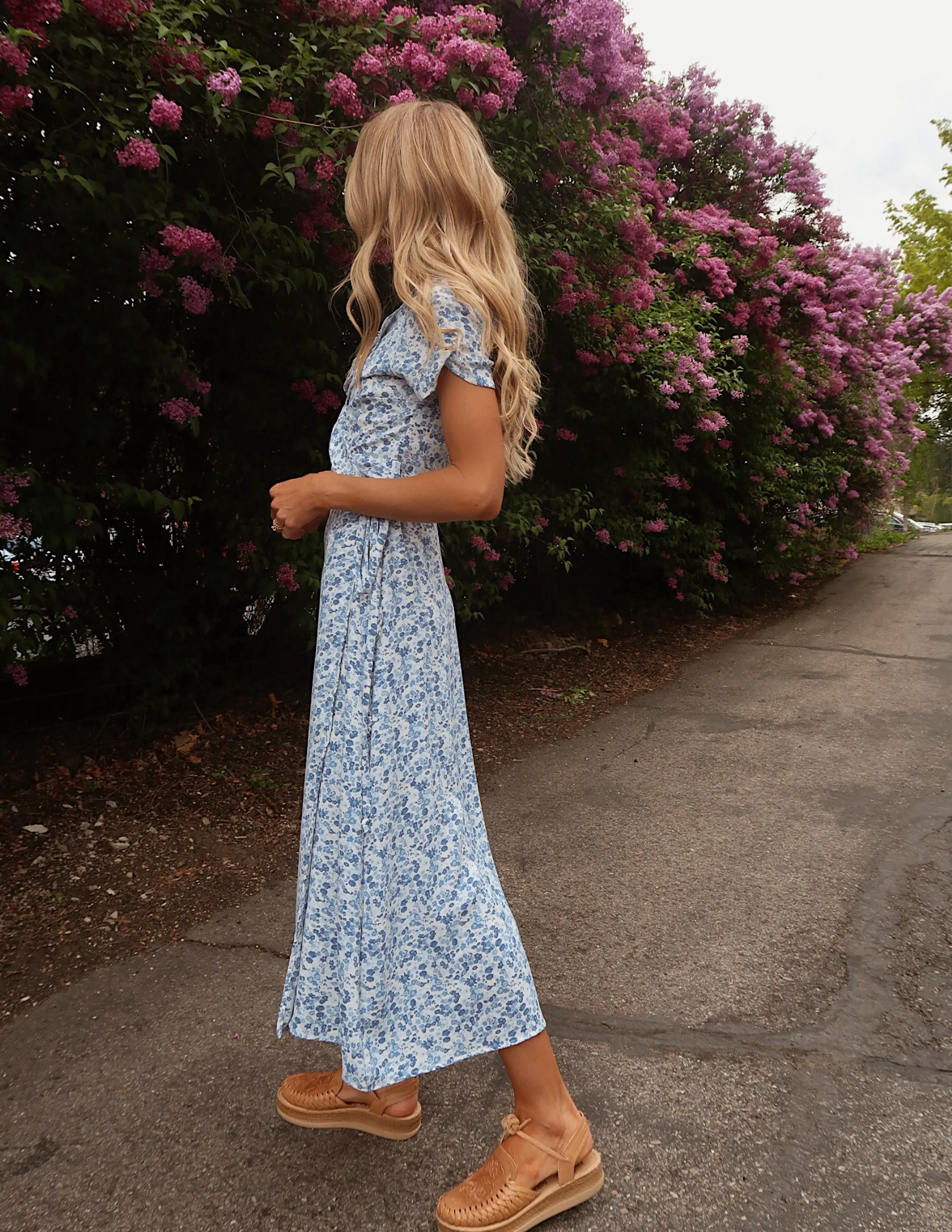 Blue Skies Floral Dress sold by Shop Stevie product image thumbnail 3