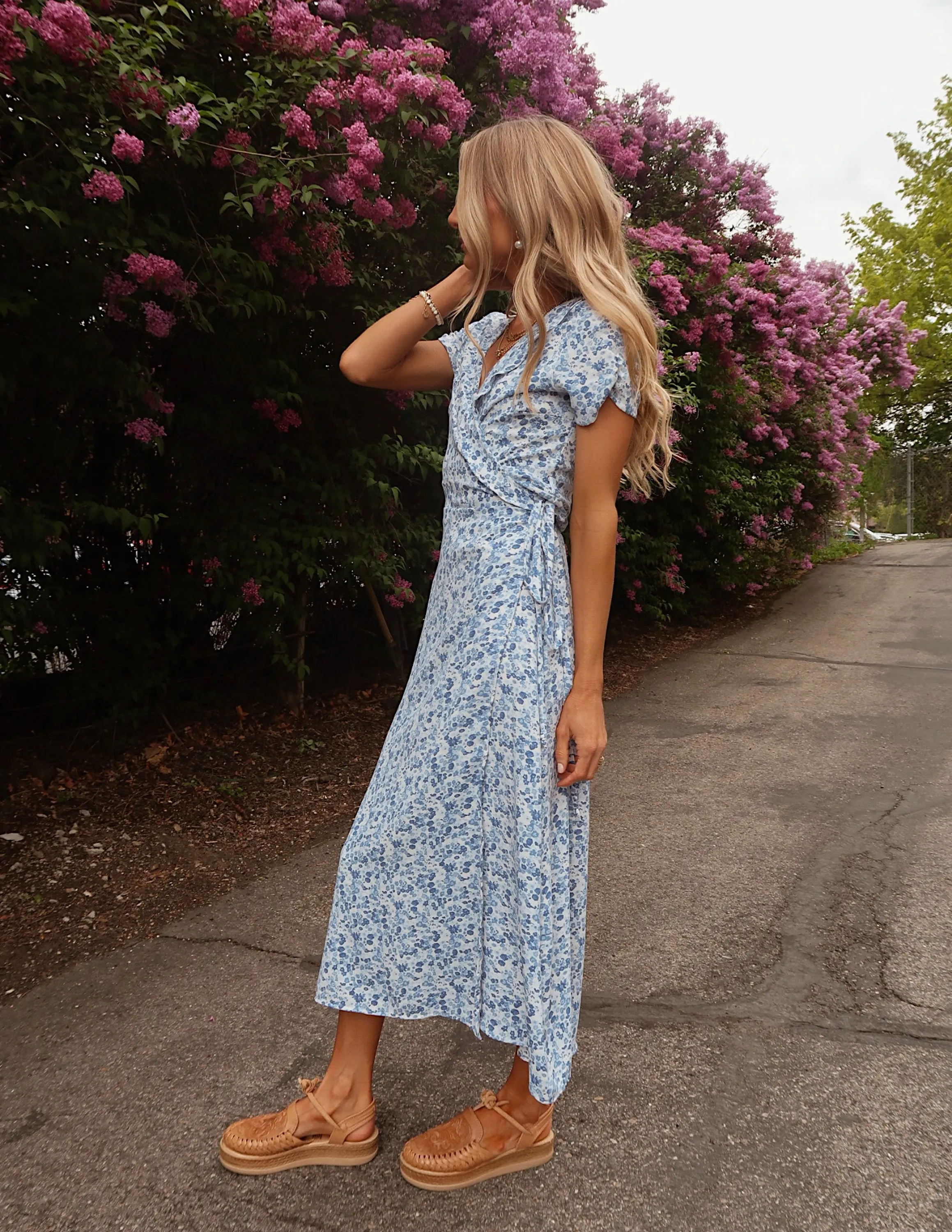Blue Skies Floral Dress sold by Shop Stevie product image thumbnail 2