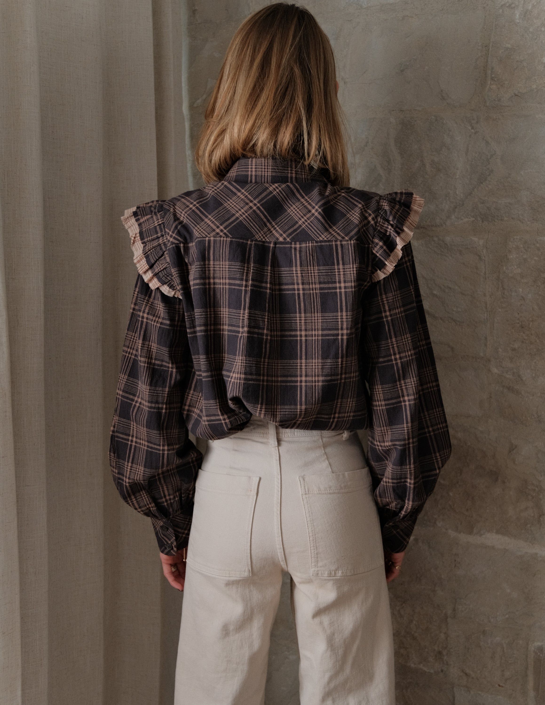 Brynne Plaid Top *COMING SOON* sold by Shop Stevie product image thumbnail 5