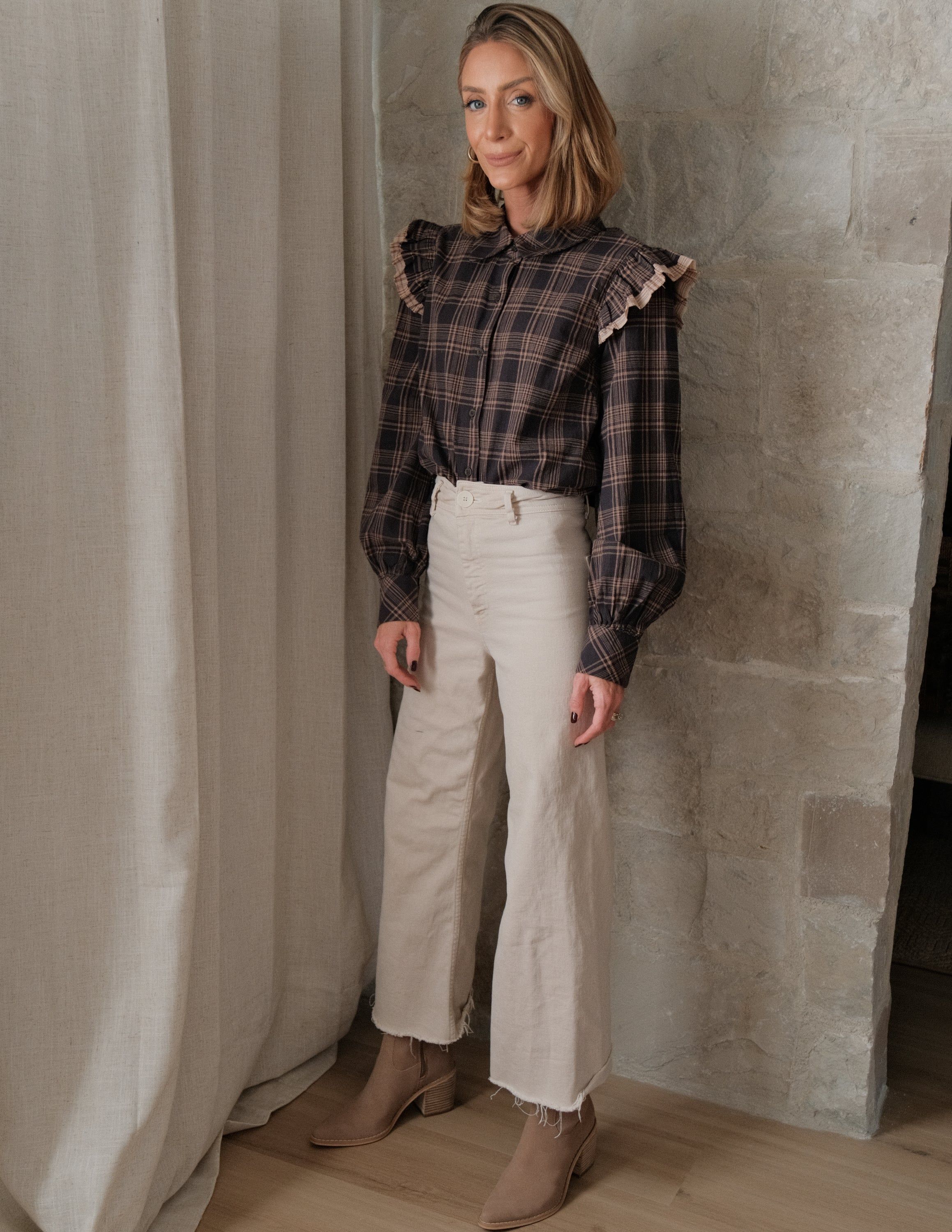 Brynne Plaid Top *COMING SOON* sold by Shop Stevie product image thumbnail 7