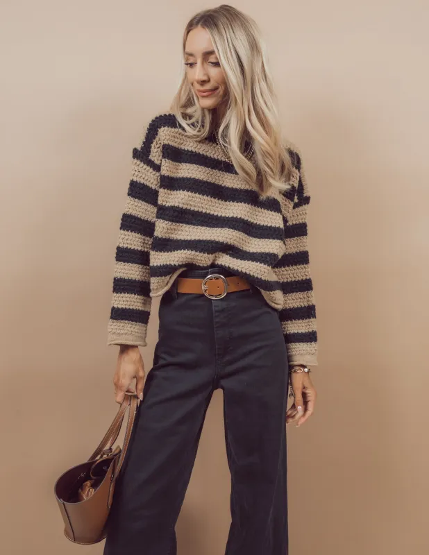 Dana Striped Sweater sold by Shop Stevie