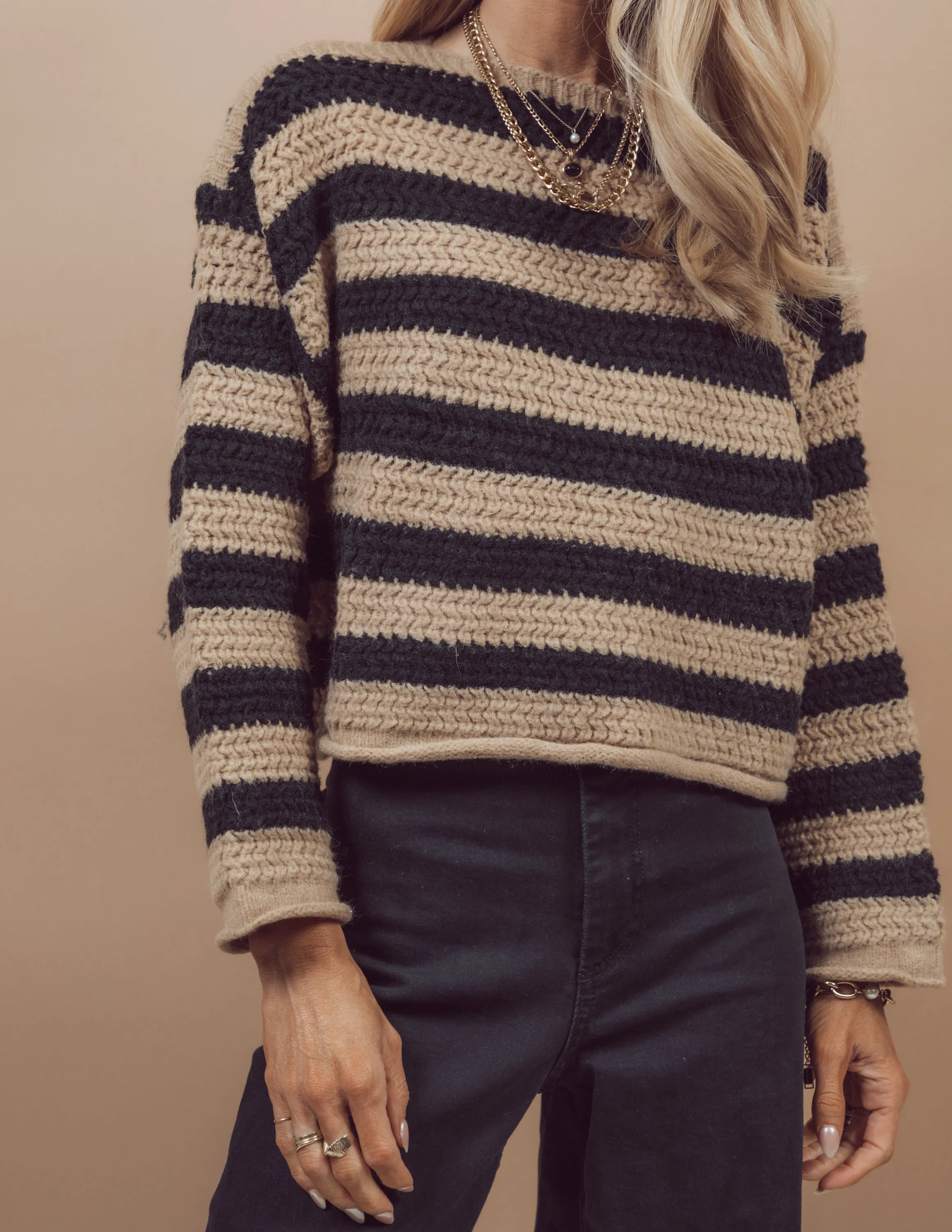 Dana Striped Sweater sold by Shop Stevie product image thumbnail 5