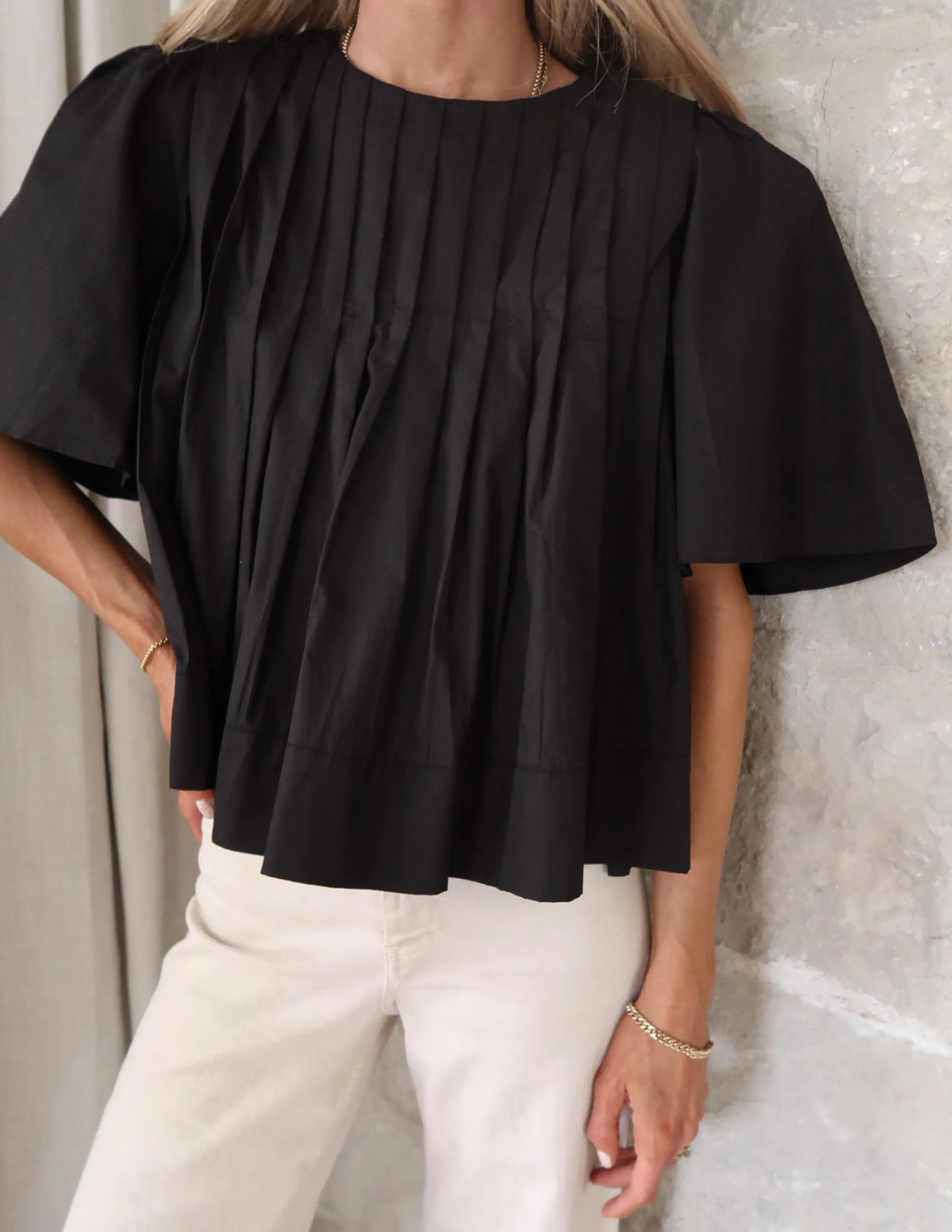 Jillan Pleated Top sold by Shop Stevie product image thumbnail 3