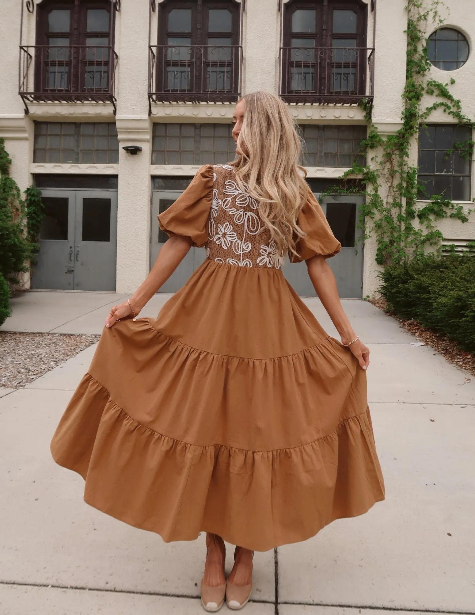 Mel Midi Dress sold by Shop Stevie