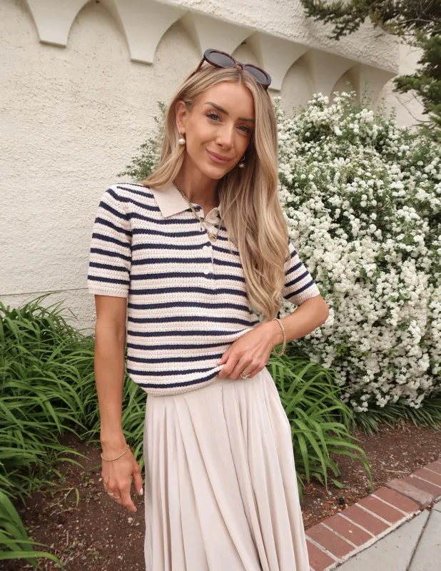 Nora Striped Sweater sold by Shop Stevie