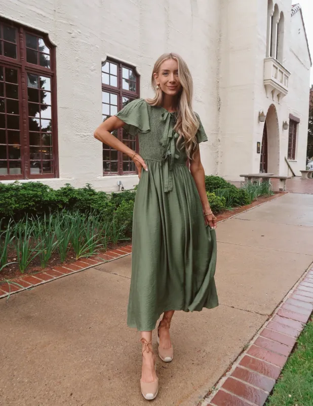 Claudia Midi Dress sold by Shop Stevie