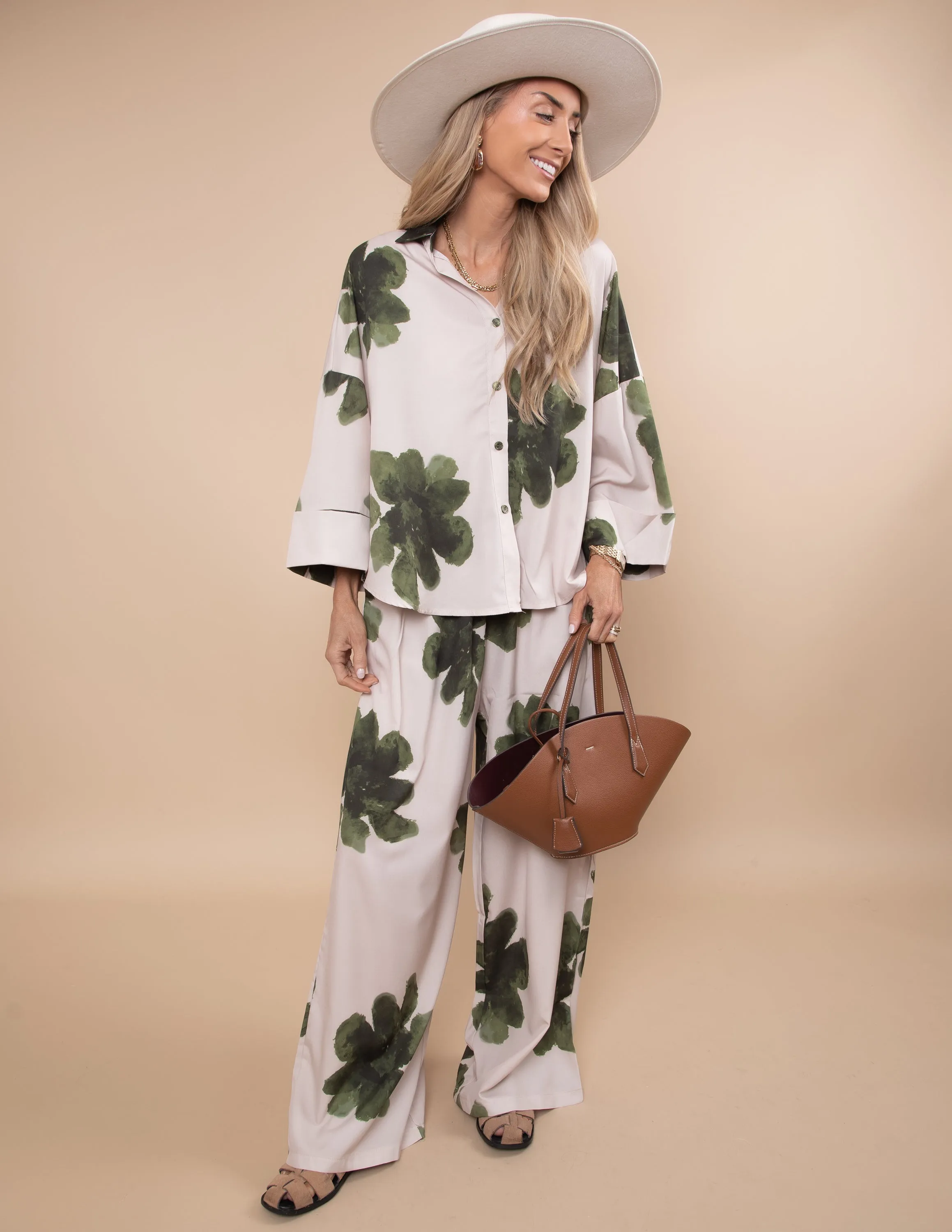 Kyla Floral Two Piece Set sold by Shop Stevie product image thumbnail 3