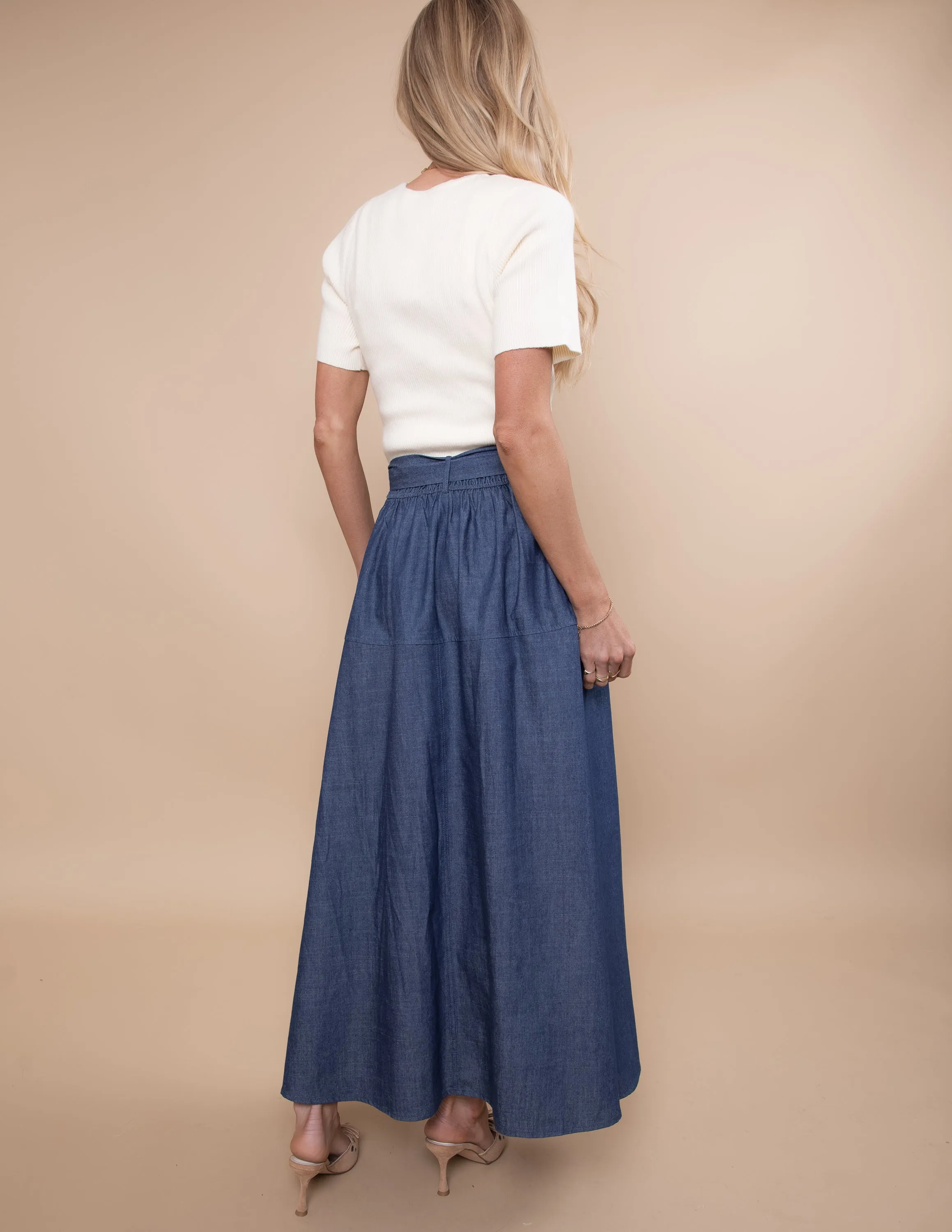 Miranda Denim Dress sold by Shop Stevie product image thumbnail 4