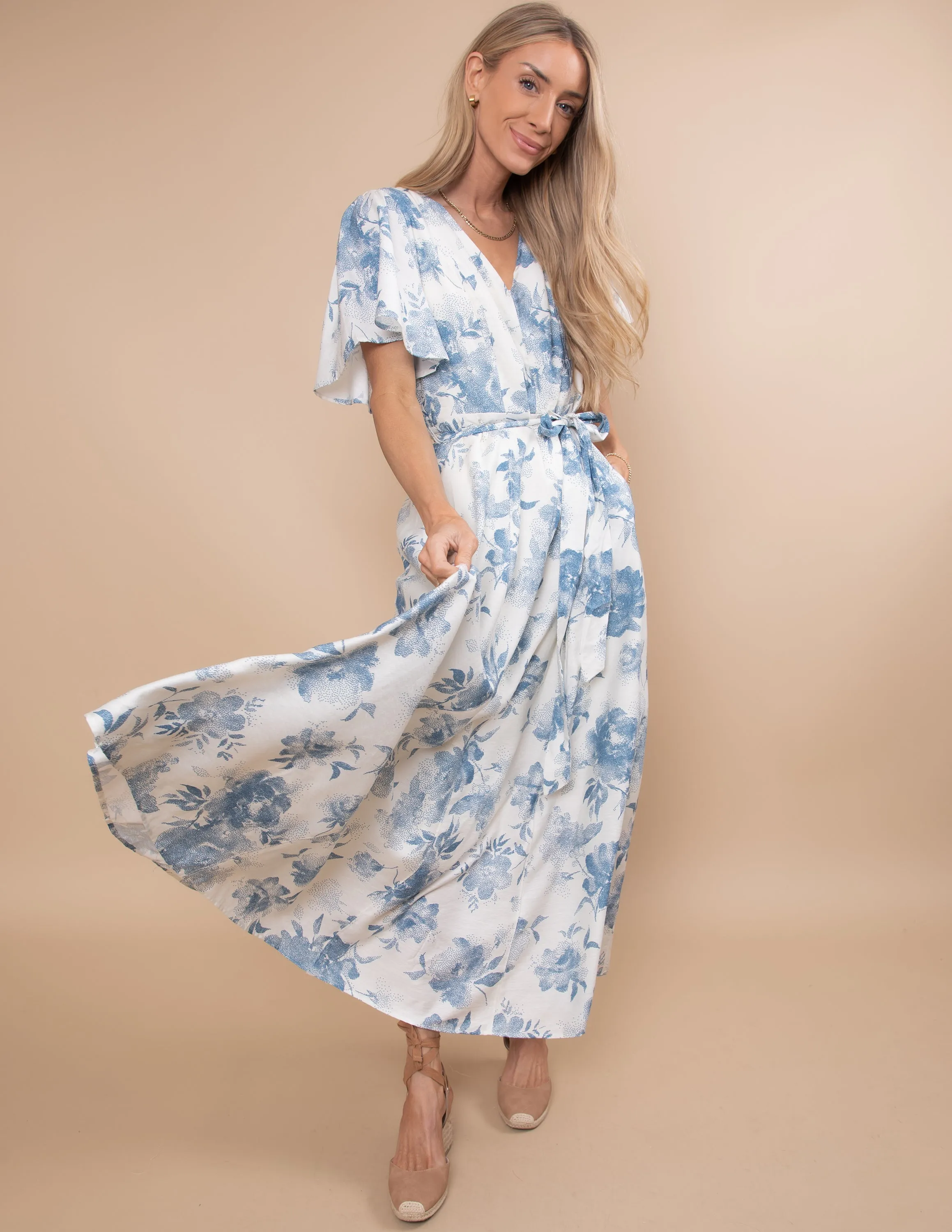 Carly Floral Dress sold by Shop Stevie