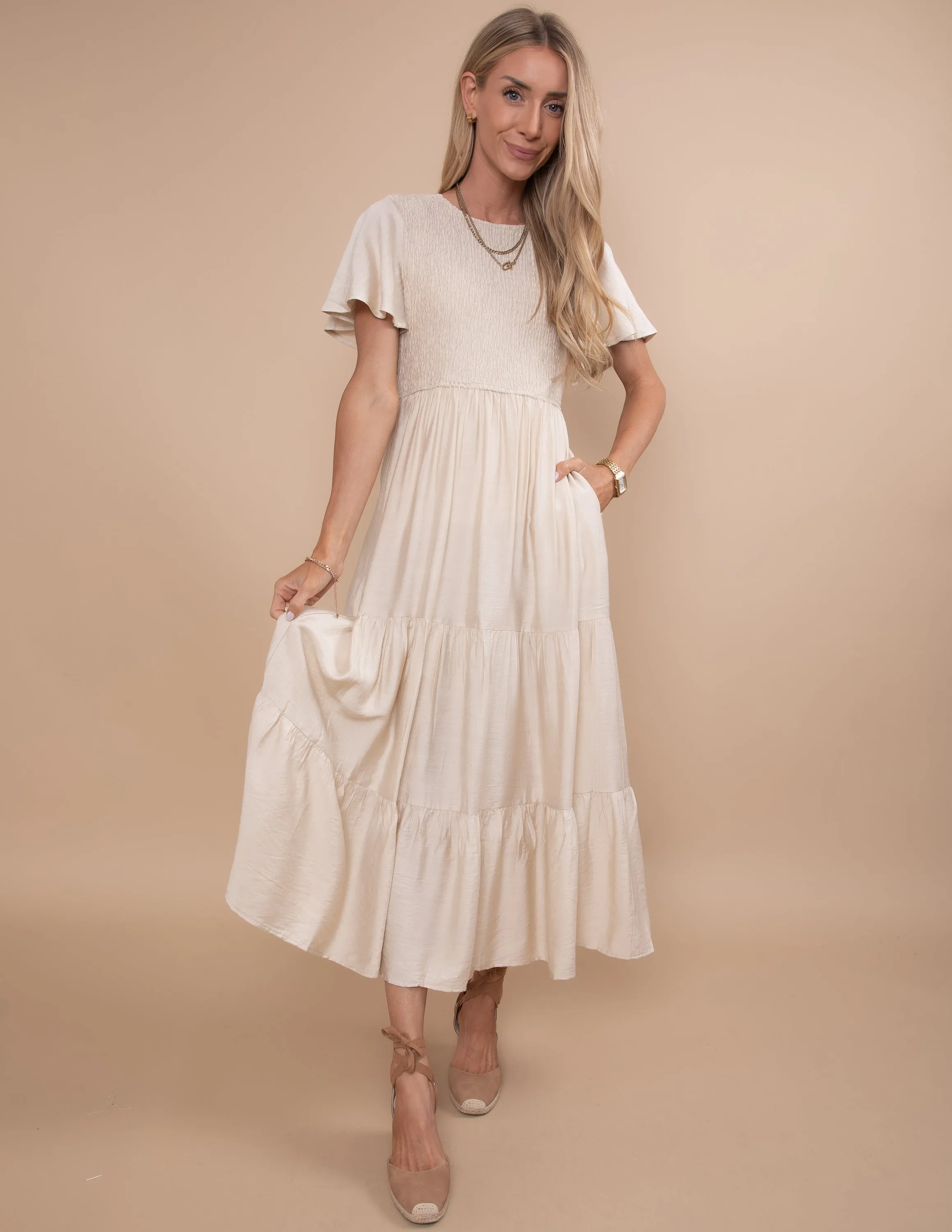 Aynsley Midi Dress sold by Shop Stevie