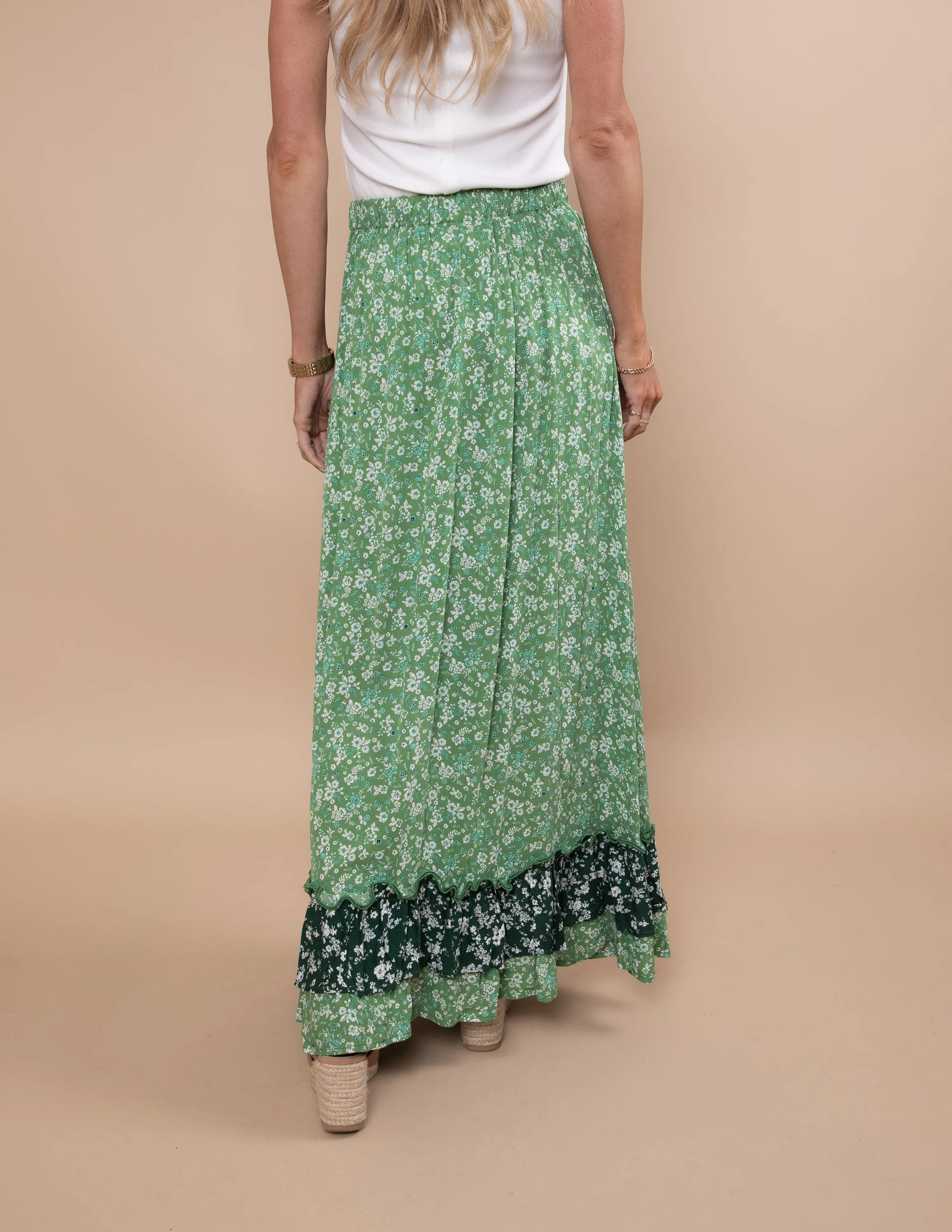 Alyssa Floral Skirt sold by Shop Stevie product image thumbnail 4