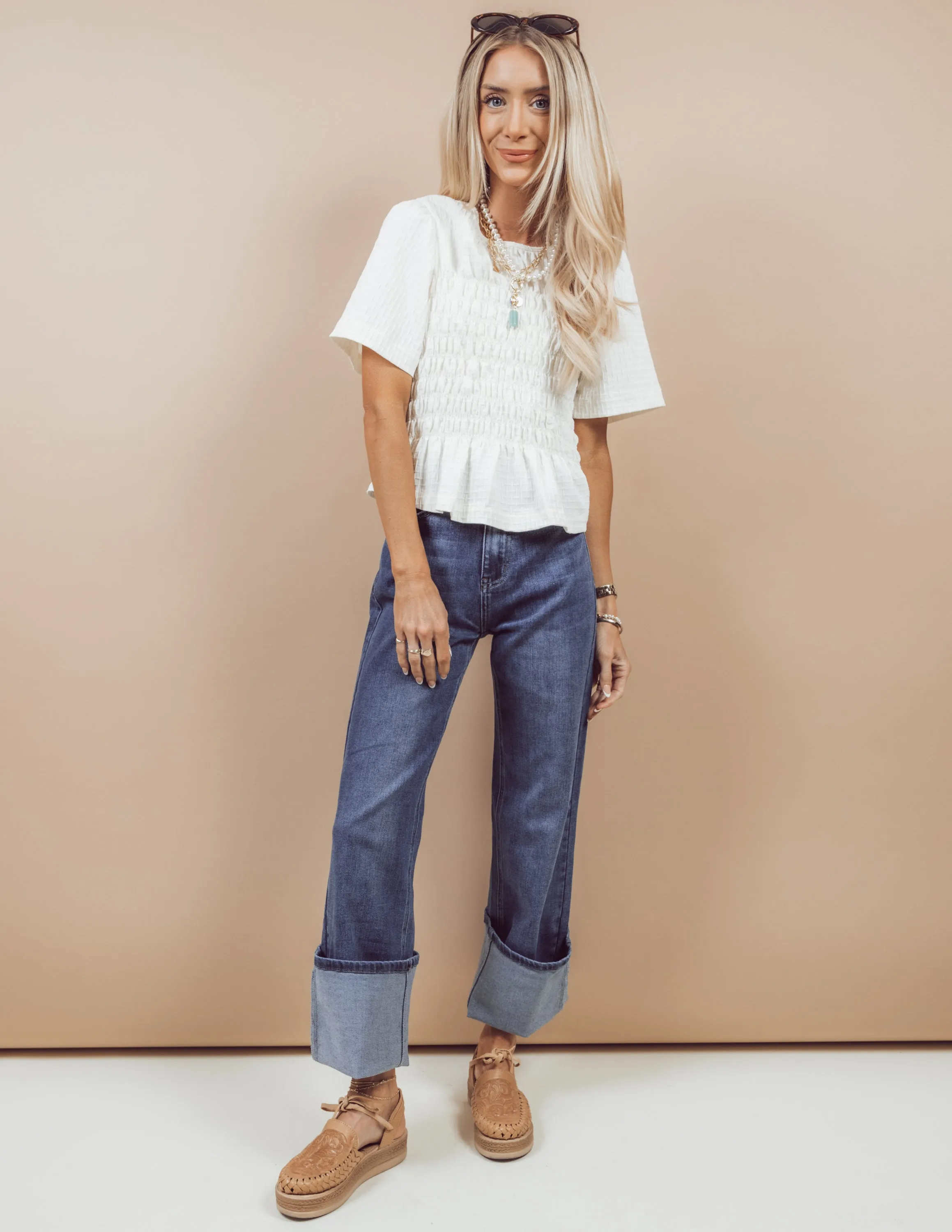 Elyna Straight Denim sold by Shop Stevie