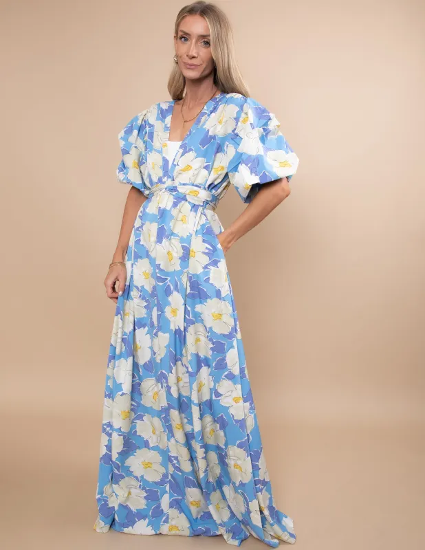Anna Floral Maxi Dress sold by Shop Stevie