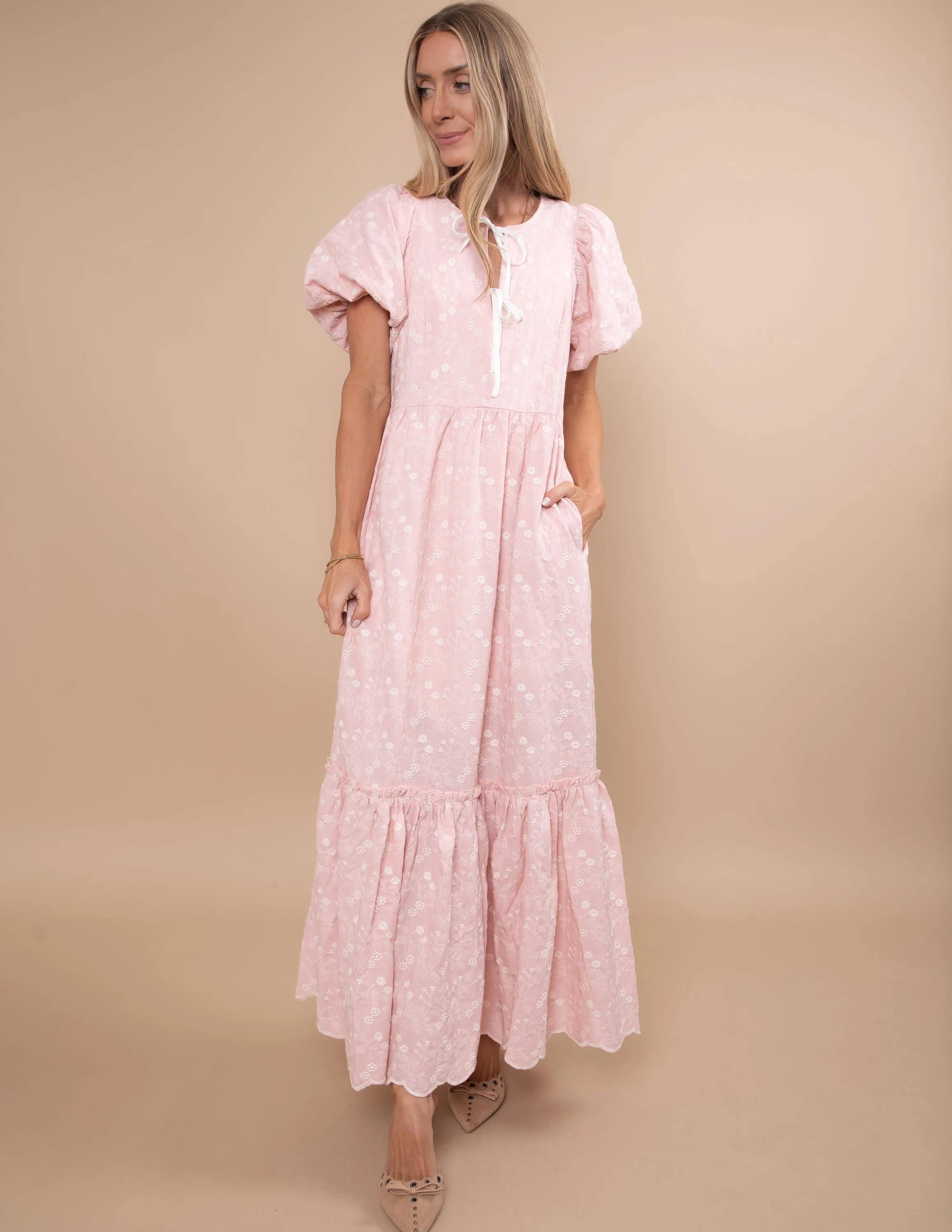 Finley Floral Embroidered Dress sold by Shop Stevie product image thumbnail 2