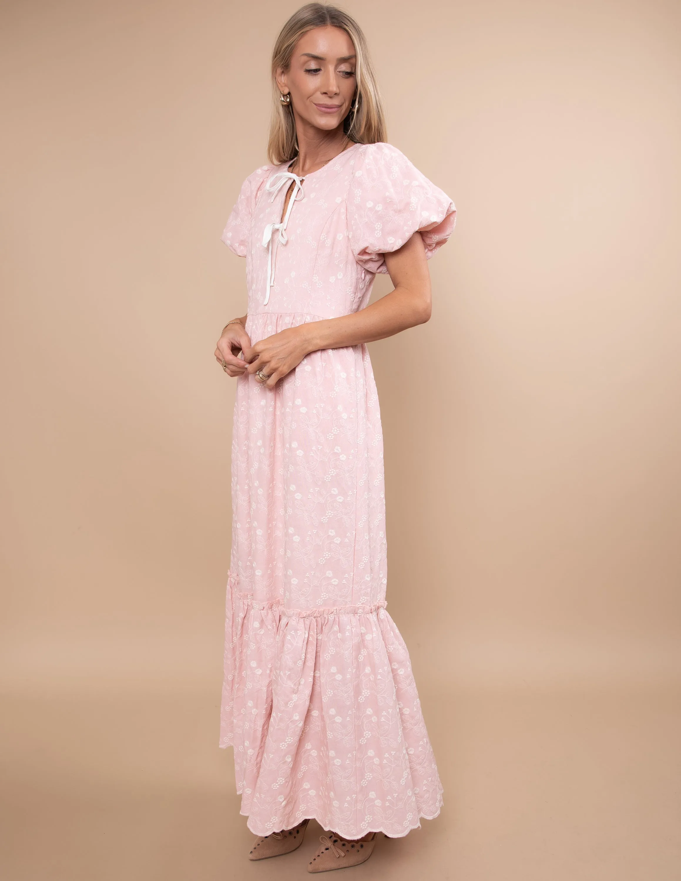 Finley Floral Embroidered Dress sold by Shop Stevie product image thumbnail 5
