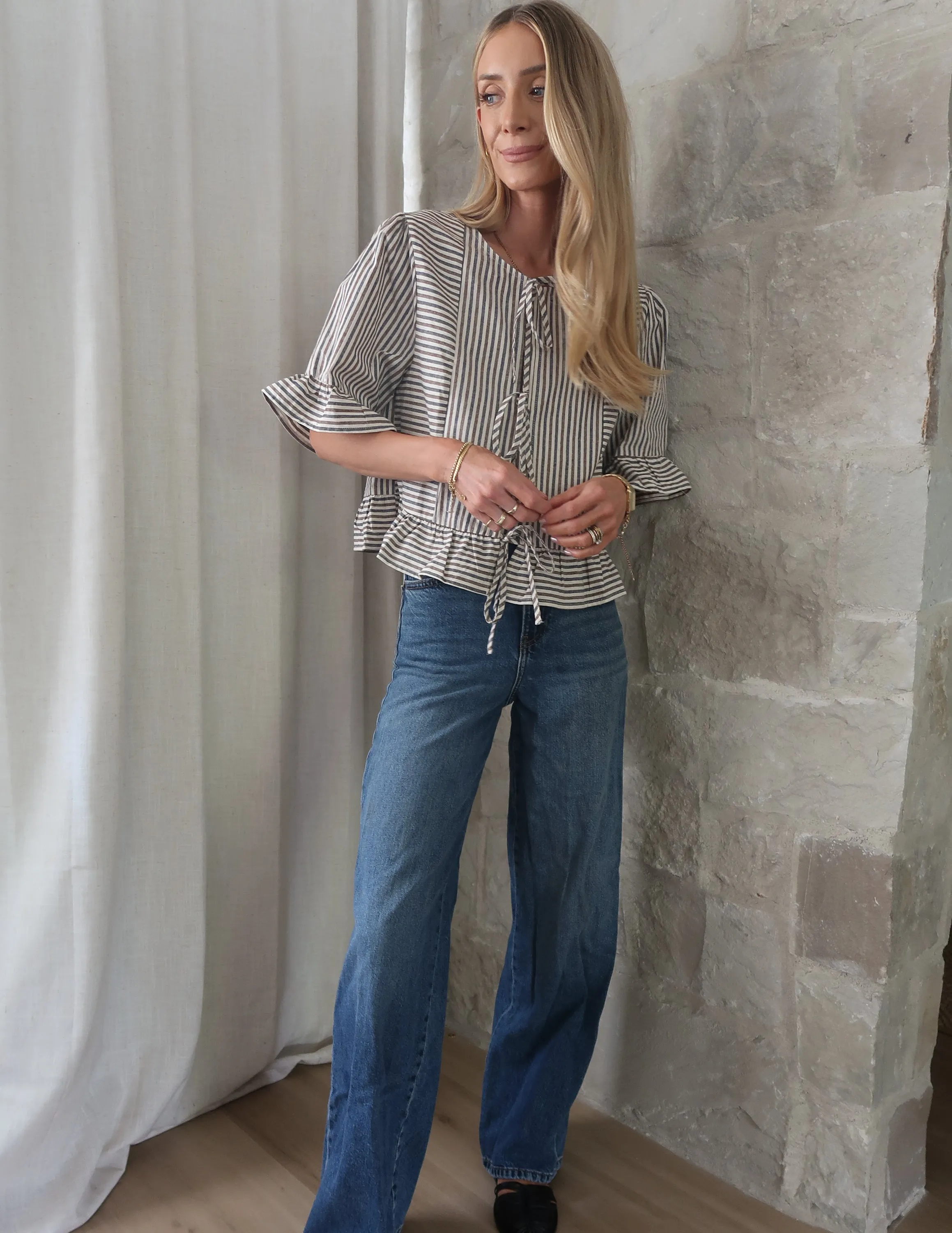 Sweet Striped Top sold by Shop Stevie product image thumbnail 2