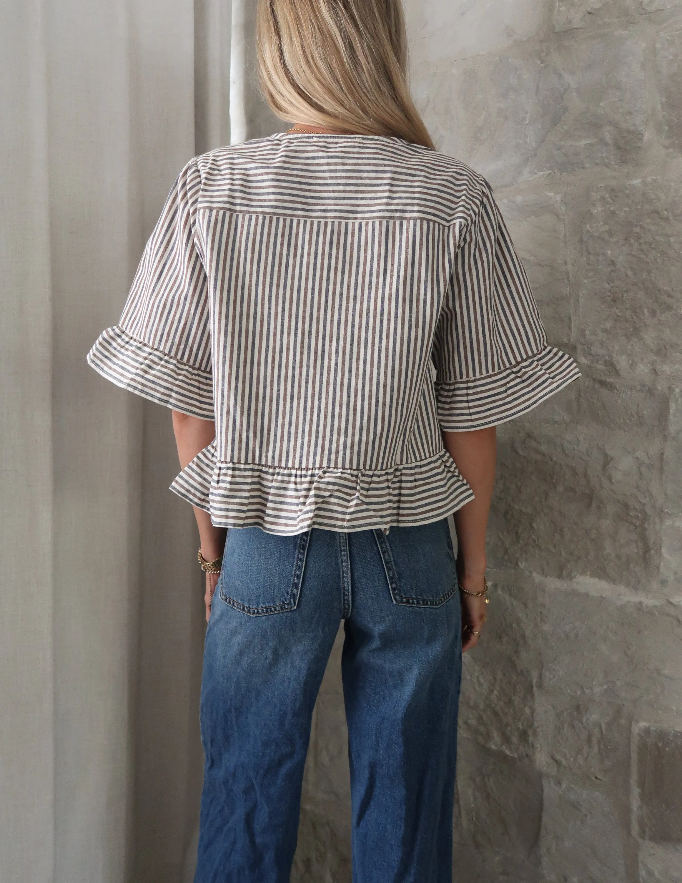 Sweet Striped Top sold by Shop Stevie product image thumbnail 4