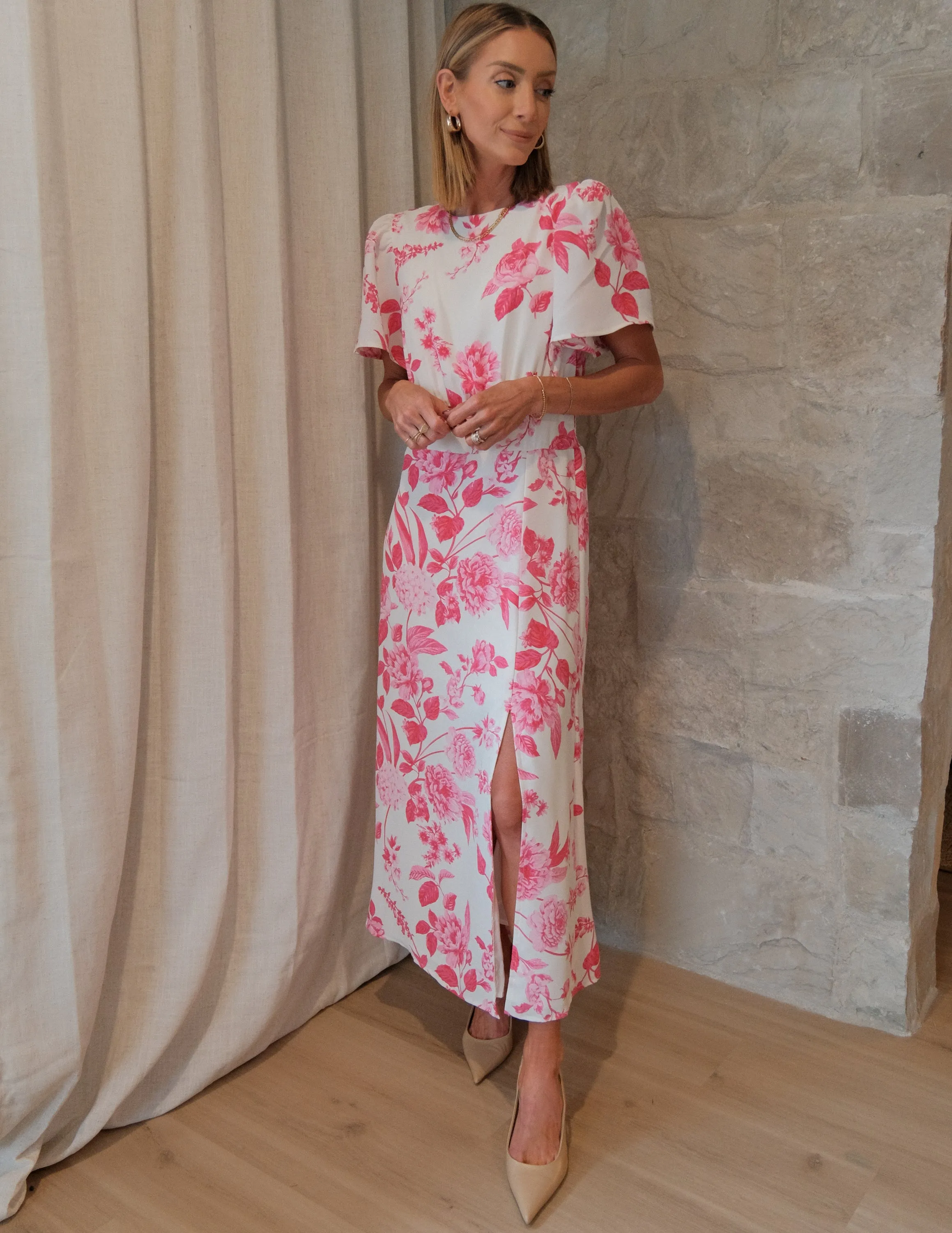 Clarice Bloom Midi Dress sold by Shop Stevie product image thumbnail 2