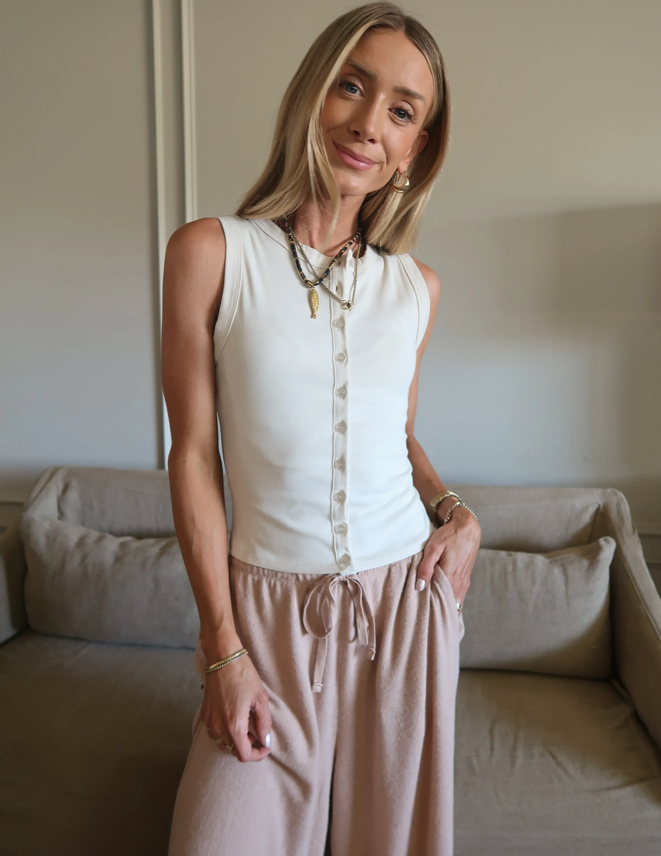 Ivory Muse Button Down sold by Shop Stevie product image thumbnail 2