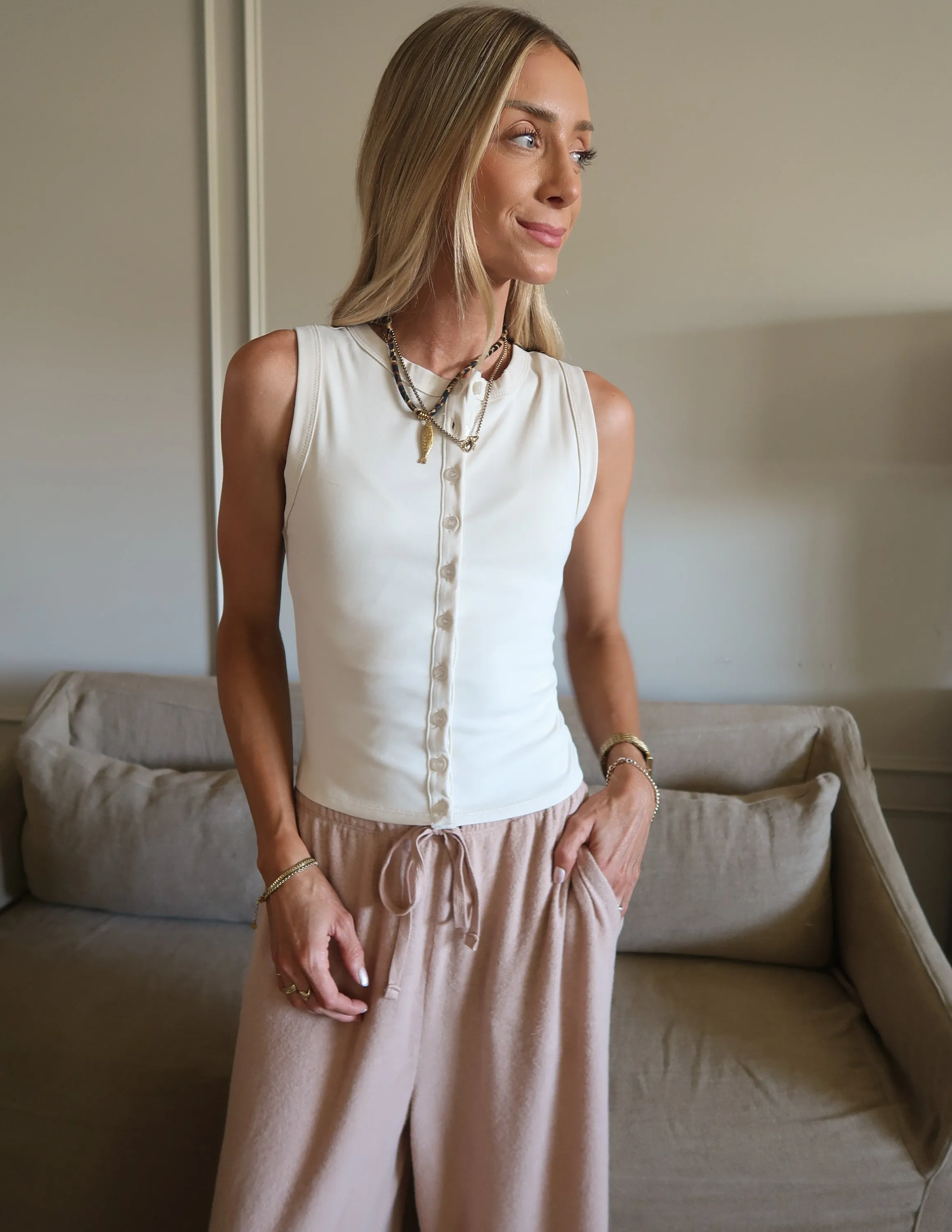 Ivory Muse Button Down sold by Shop Stevie product image thumbnail 4