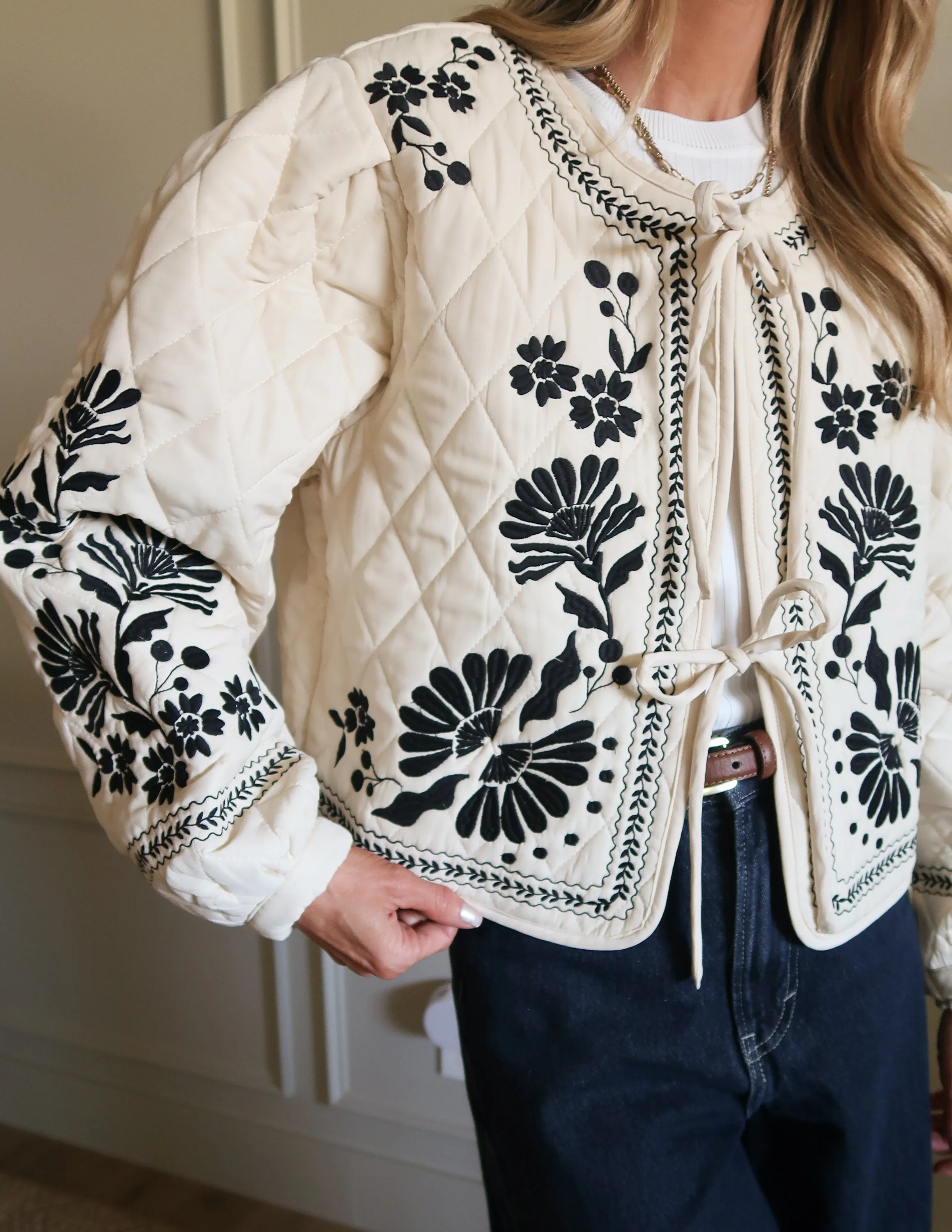 Imani Floral Jacket sold by Shop Stevie product image thumbnail 3