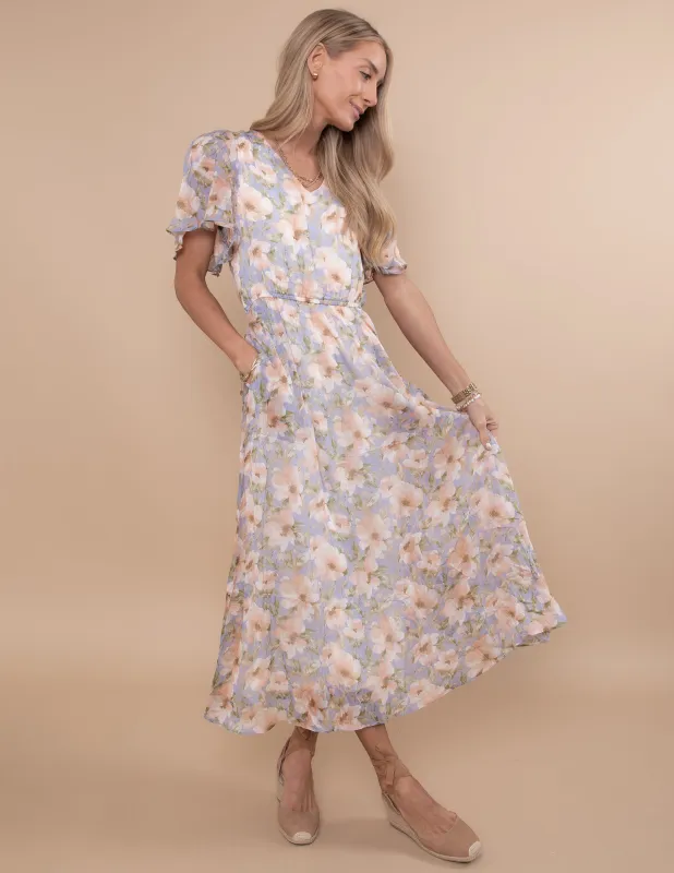 Wildflower Midi Dress sold by Shop Stevie