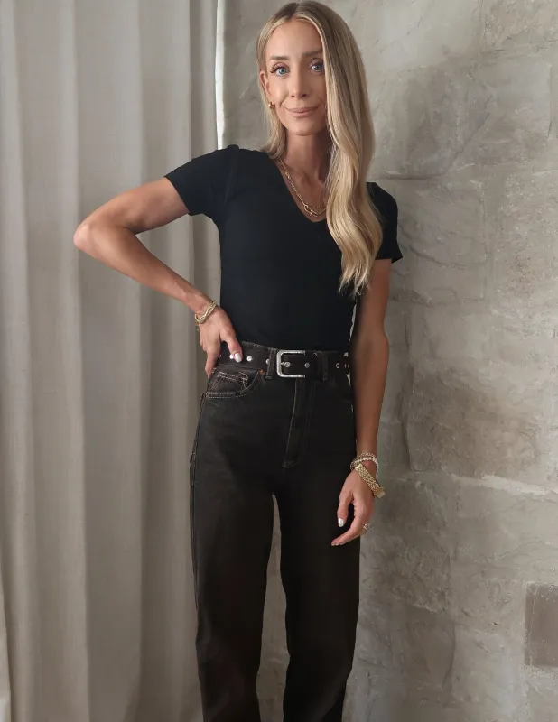 Elsie V-Neck Top sold by Shop Stevie