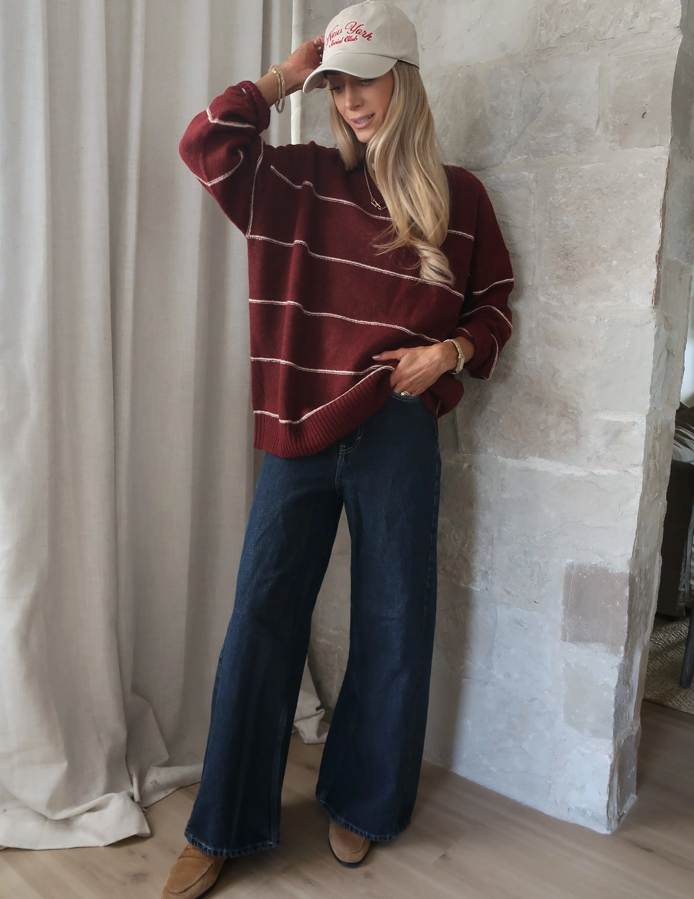 Weekender Striped Sweater sold by Shop Stevie product image thumbnail 4