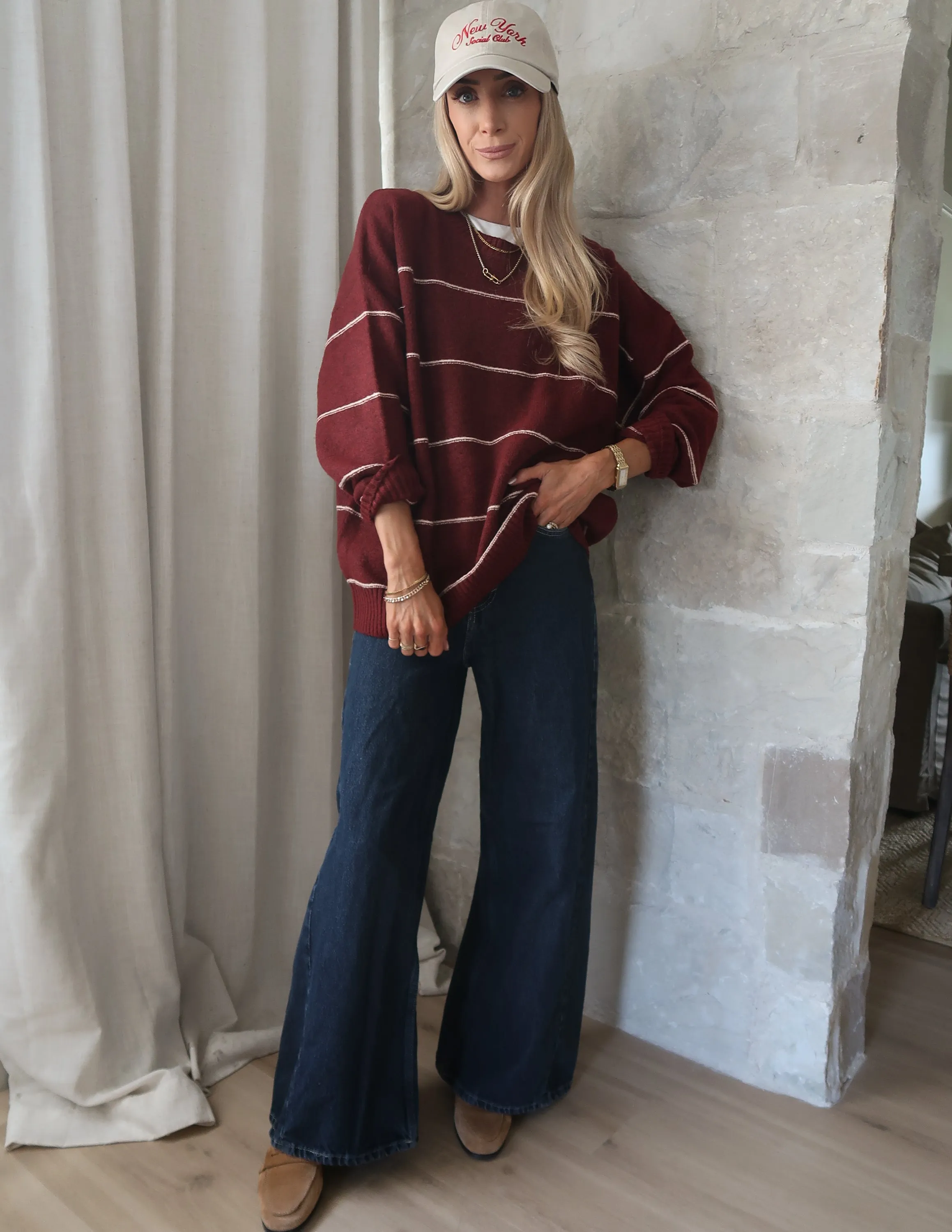 Weekender Striped Sweater sold by Shop Stevie product image thumbnail 2