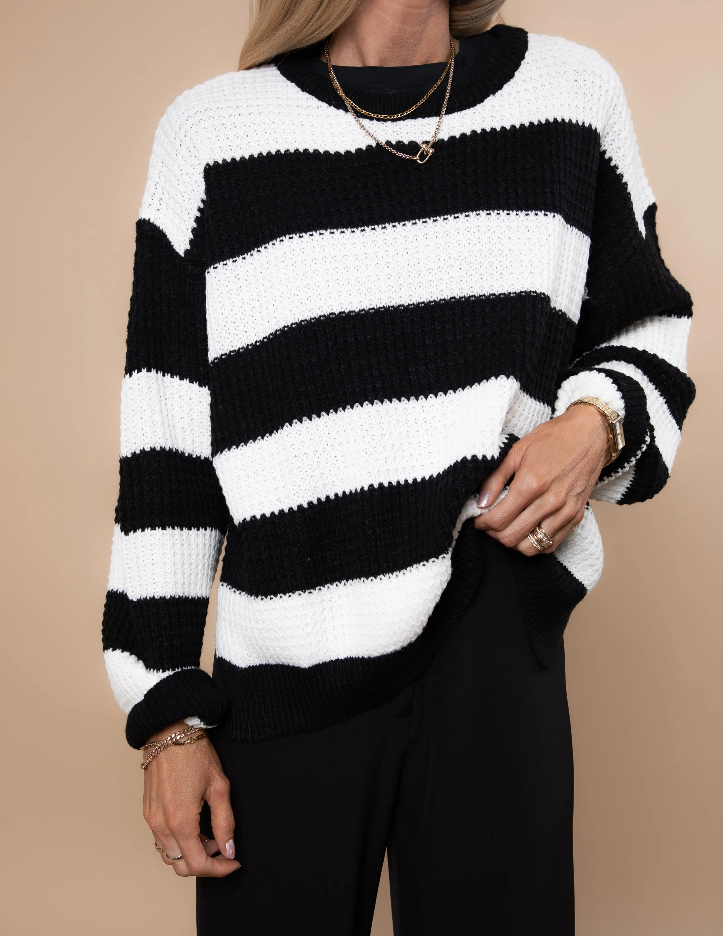 Stella Striped Sweater sold by Shop Stevie product image thumbnail 4
