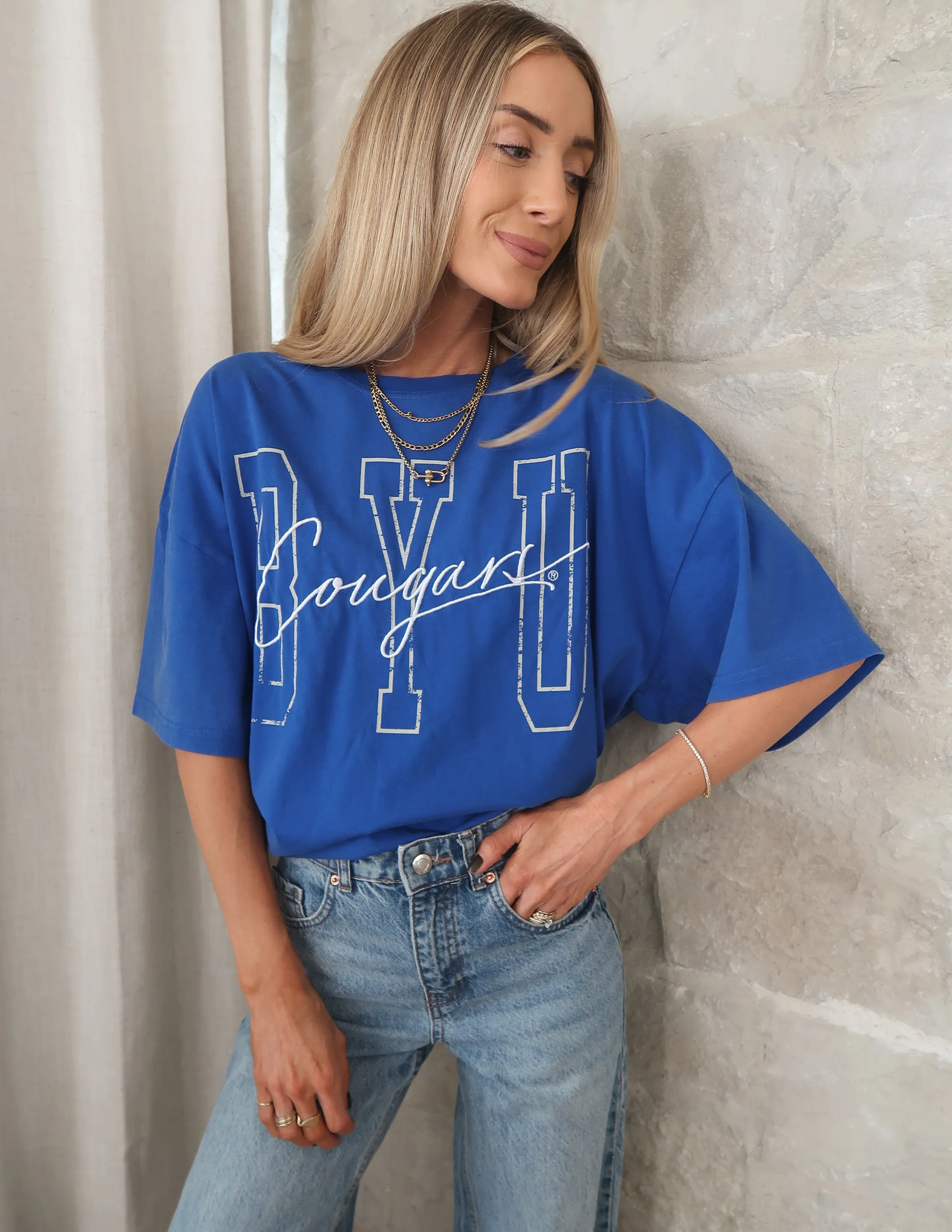 BYU Cougar Tee sold by Shop Stevie product image thumbnail 4